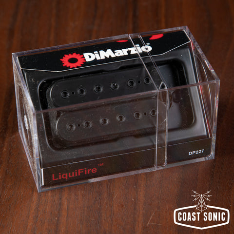 DiMarzio Liquifire Pickup - Black w/ Black Pole pieces
