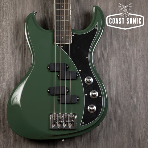 Dunable Guitars Gnarwhal Bass DE - Olive Green
