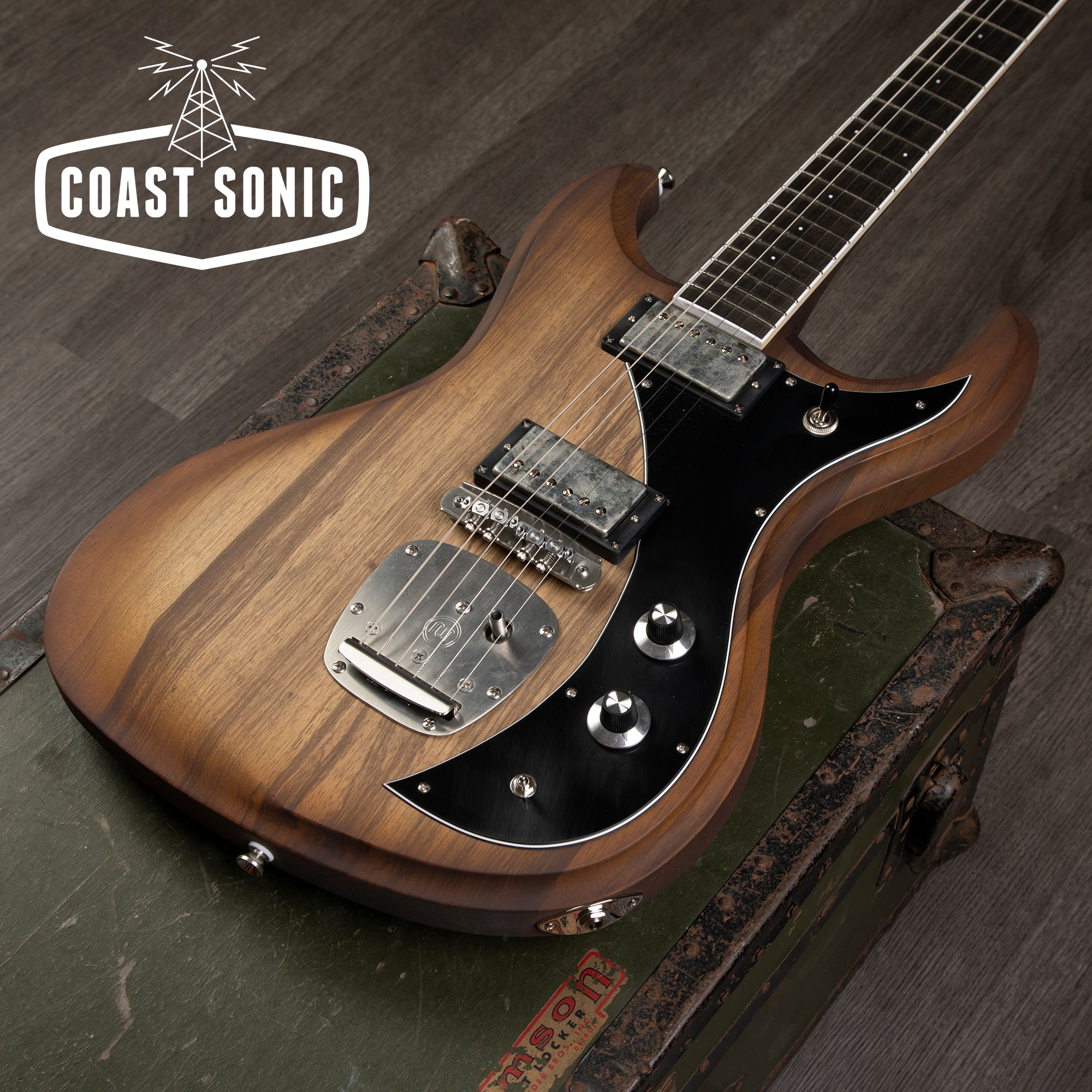 Dunable Guitars Gnarwhal With Mastery Bridge/Tailpiece - Light Brown Burst