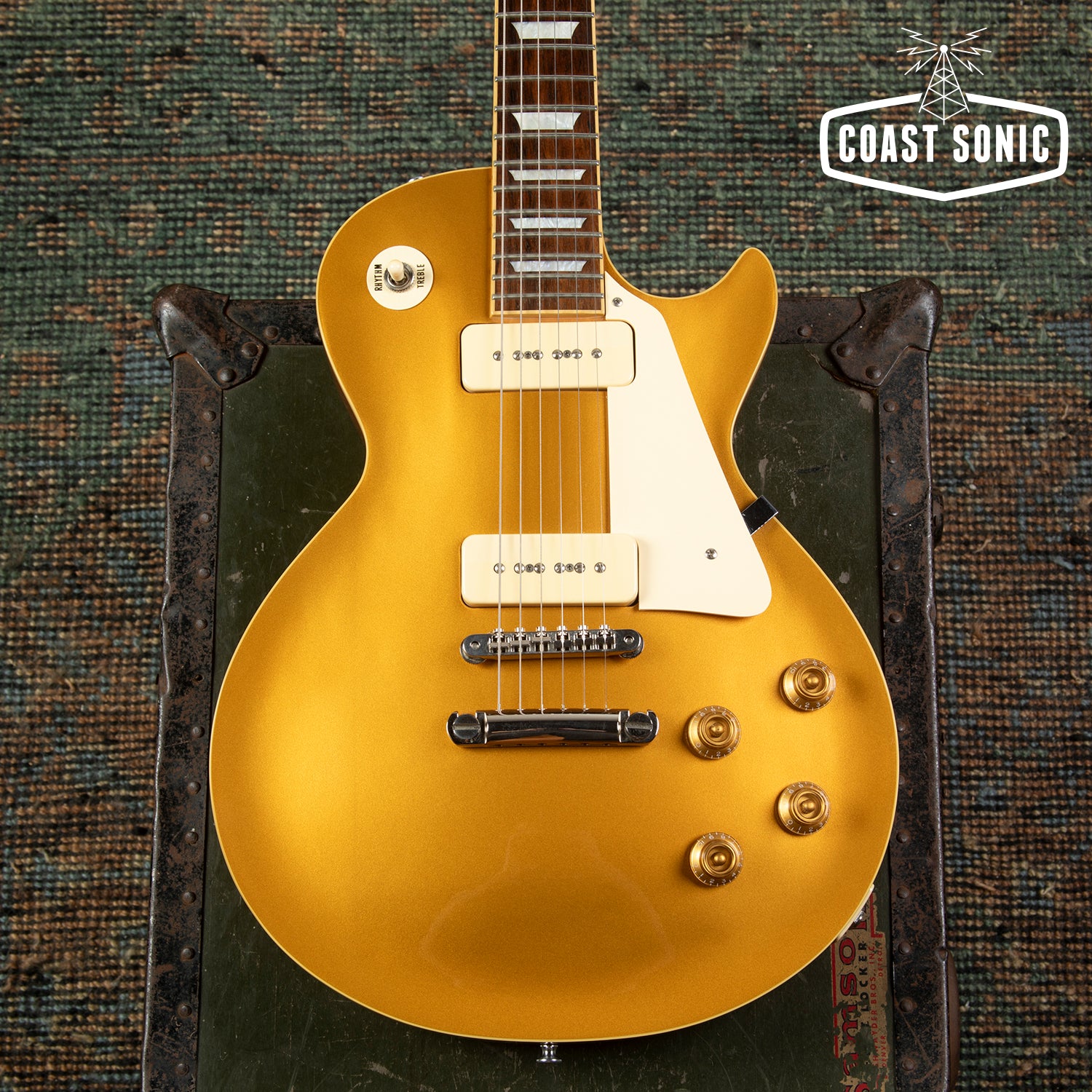 2006 Edwards by ESP E-LP-92 SD/P Limited Model Goldtop Made in Japan w