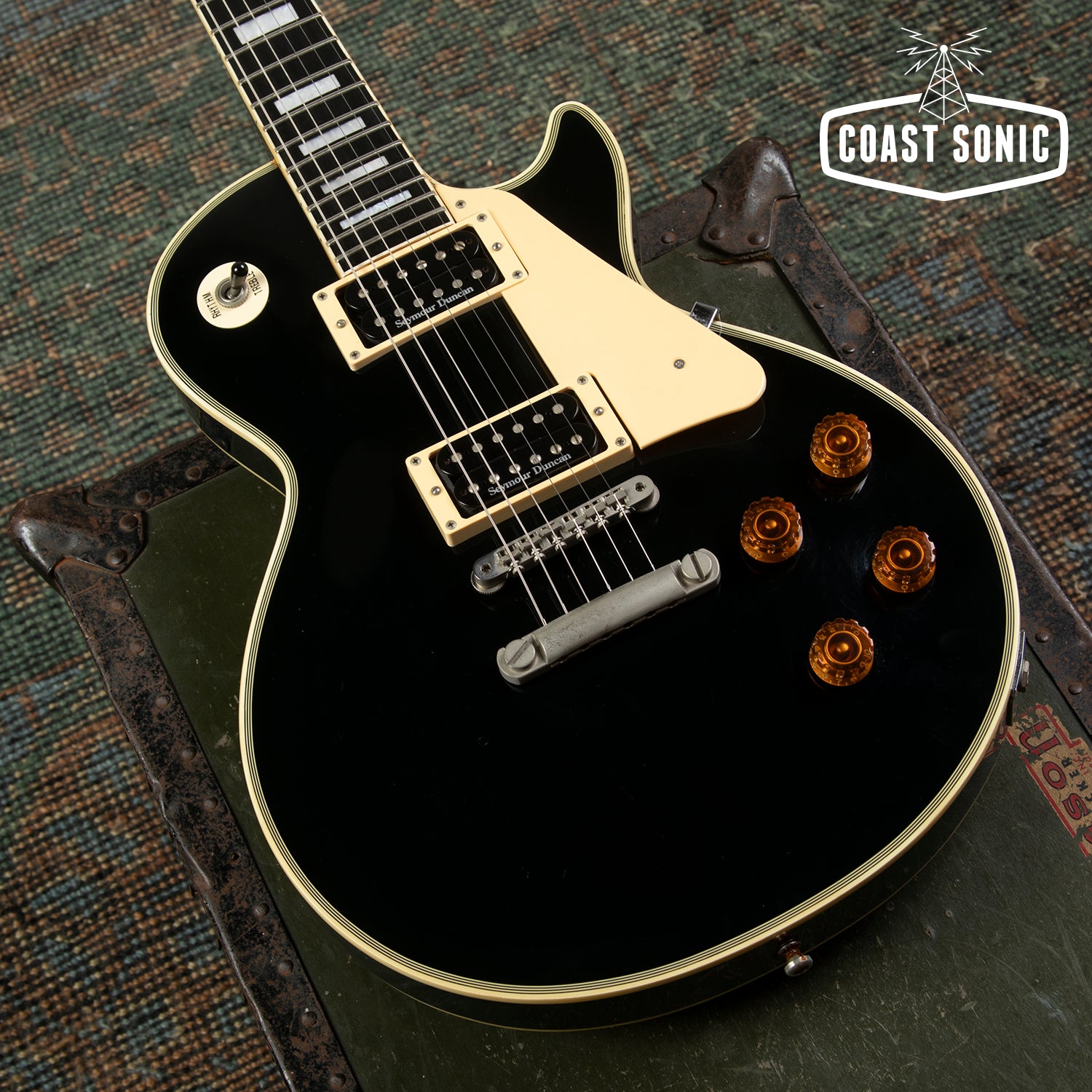 2002 Edwards by ESP E-LP Made in Japan w/ Factory Seymour Duncans