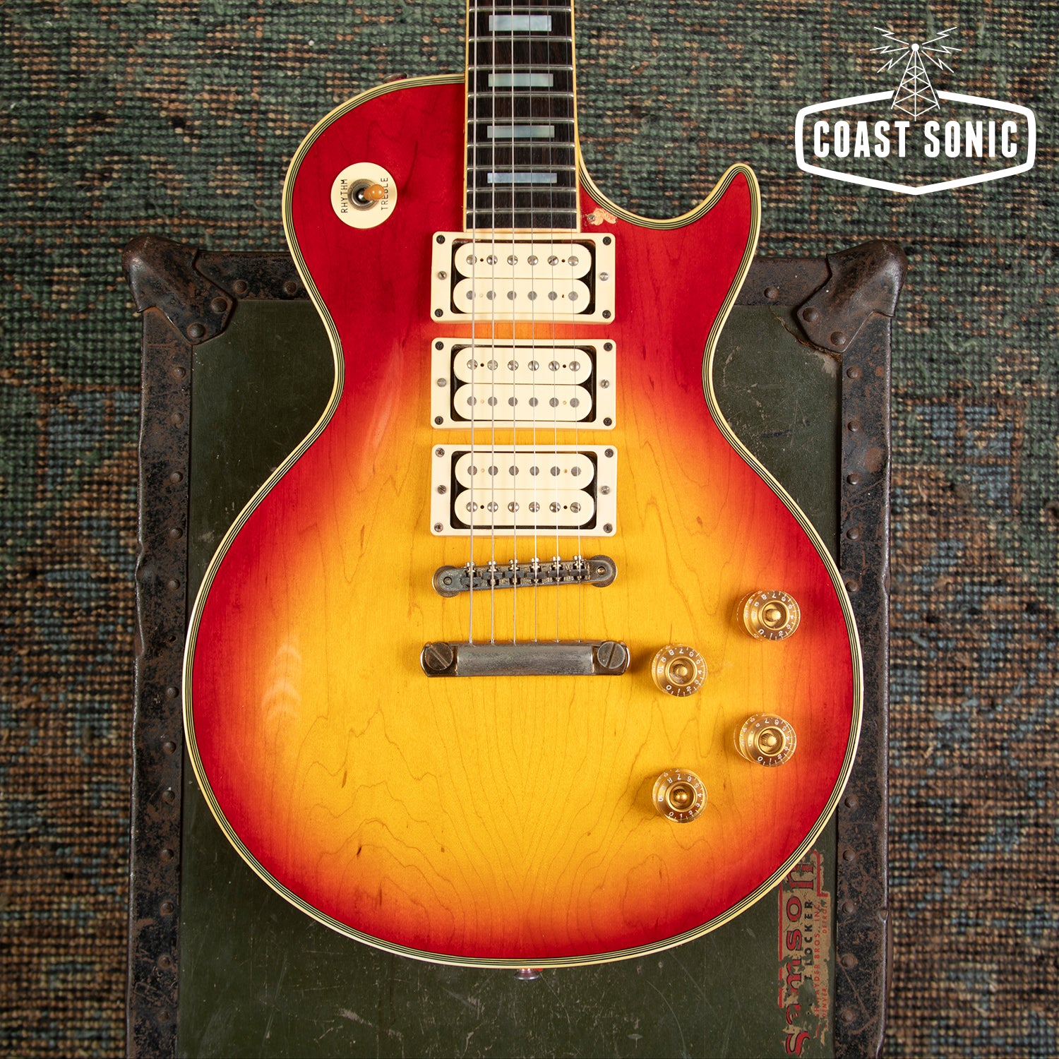 1980 Greco EG800 Super Power Custom Triple Pickup Les Paul Made in Jap