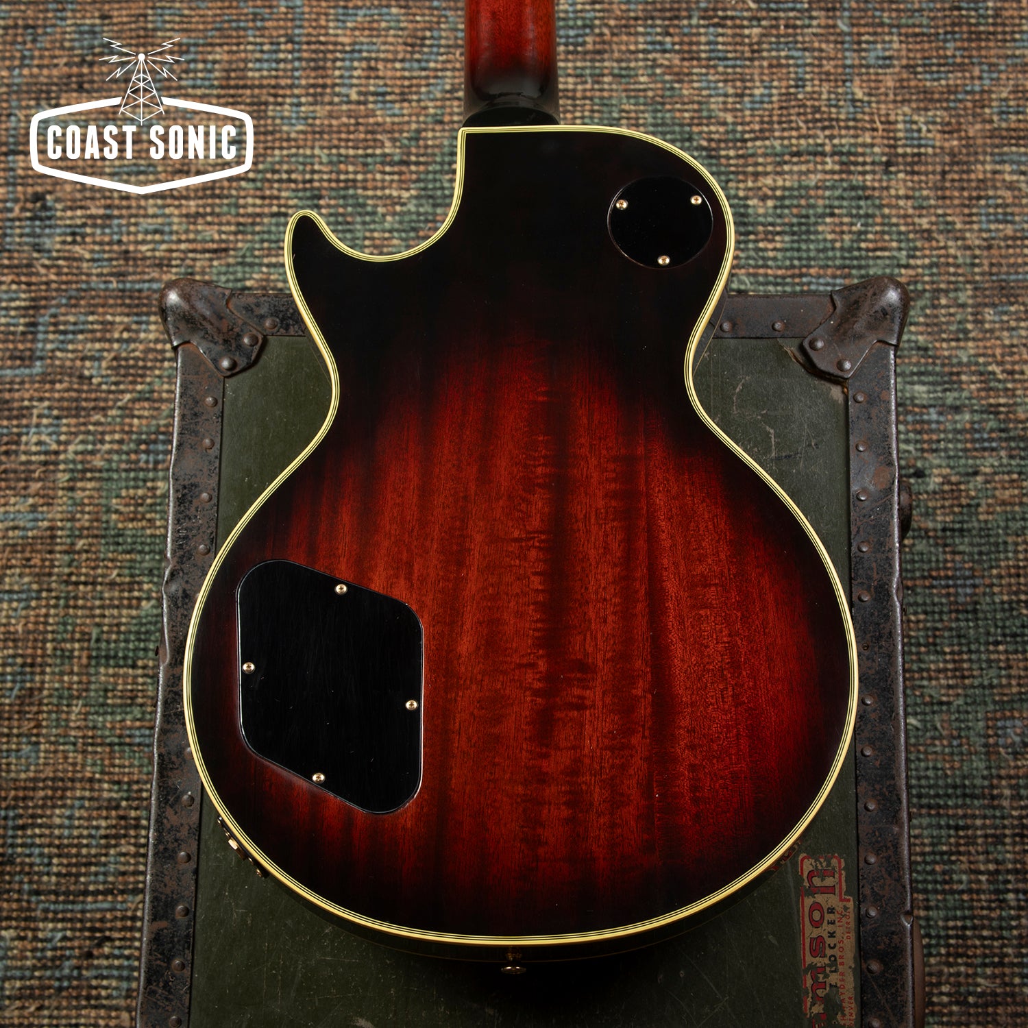 Greco Les Paul customタイプ　サンバースト 1980 1980 Greco EG-800C Les Paul Custom Made in Japan Tobacco Sunburst w/ca