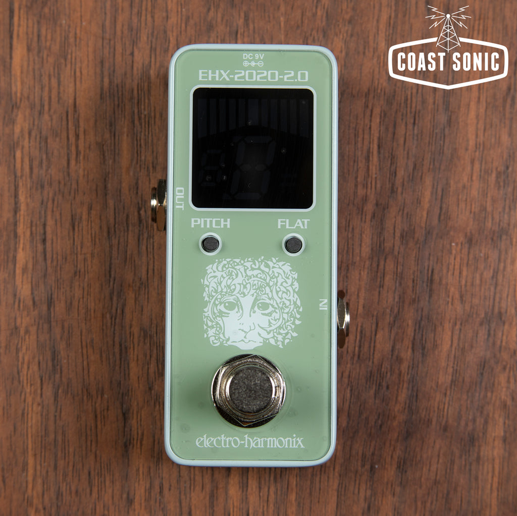 electro-harmonix ehx-2020 tuner pedal 2.0 Mini v2 Ausführung:Grün LR Light BR Mont Blanc Tour – tuning is always quick Smartbracelet