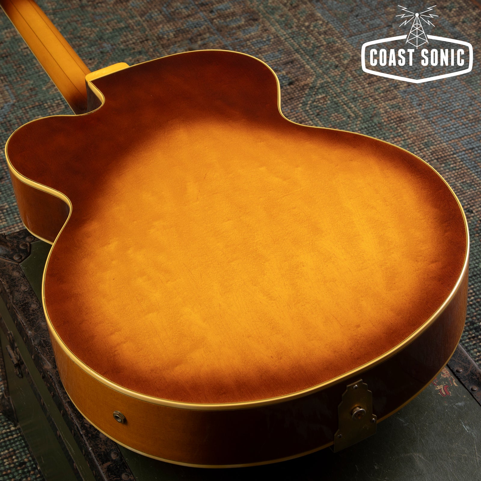 Vintage 1976 Epiphone Emperor Blue Label Made in Japan