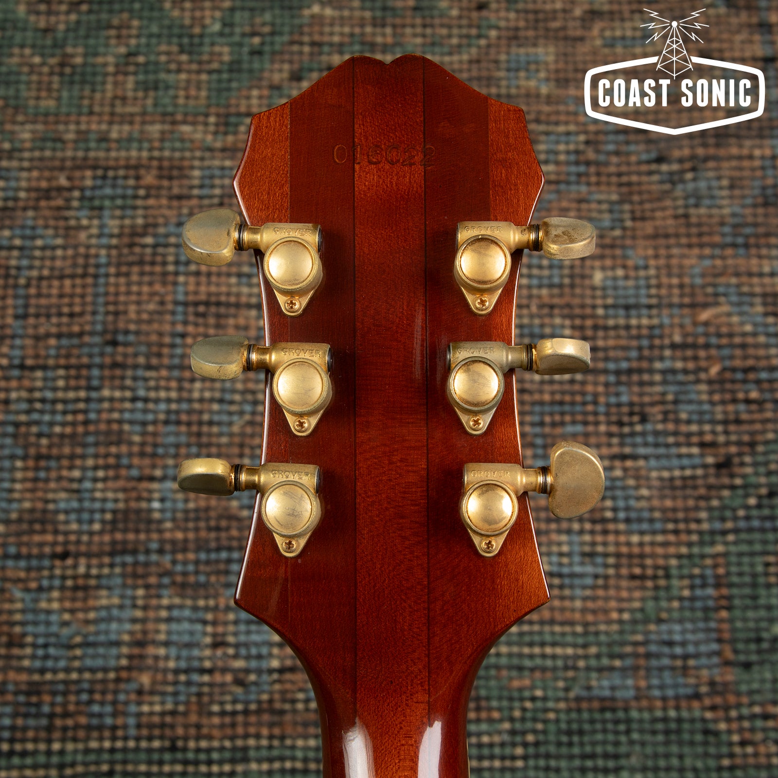 Vintage 1976 Epiphone Emperor Blue Label Made in Japan