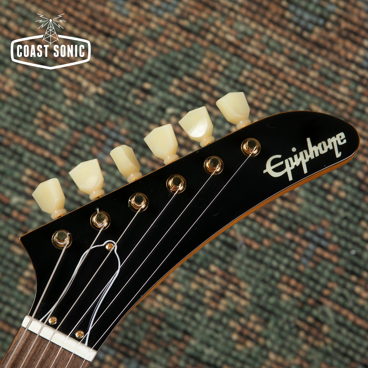 2023 Epiphone Inspired by Gibson Custom '58 Korina Explorer Gibson Bur