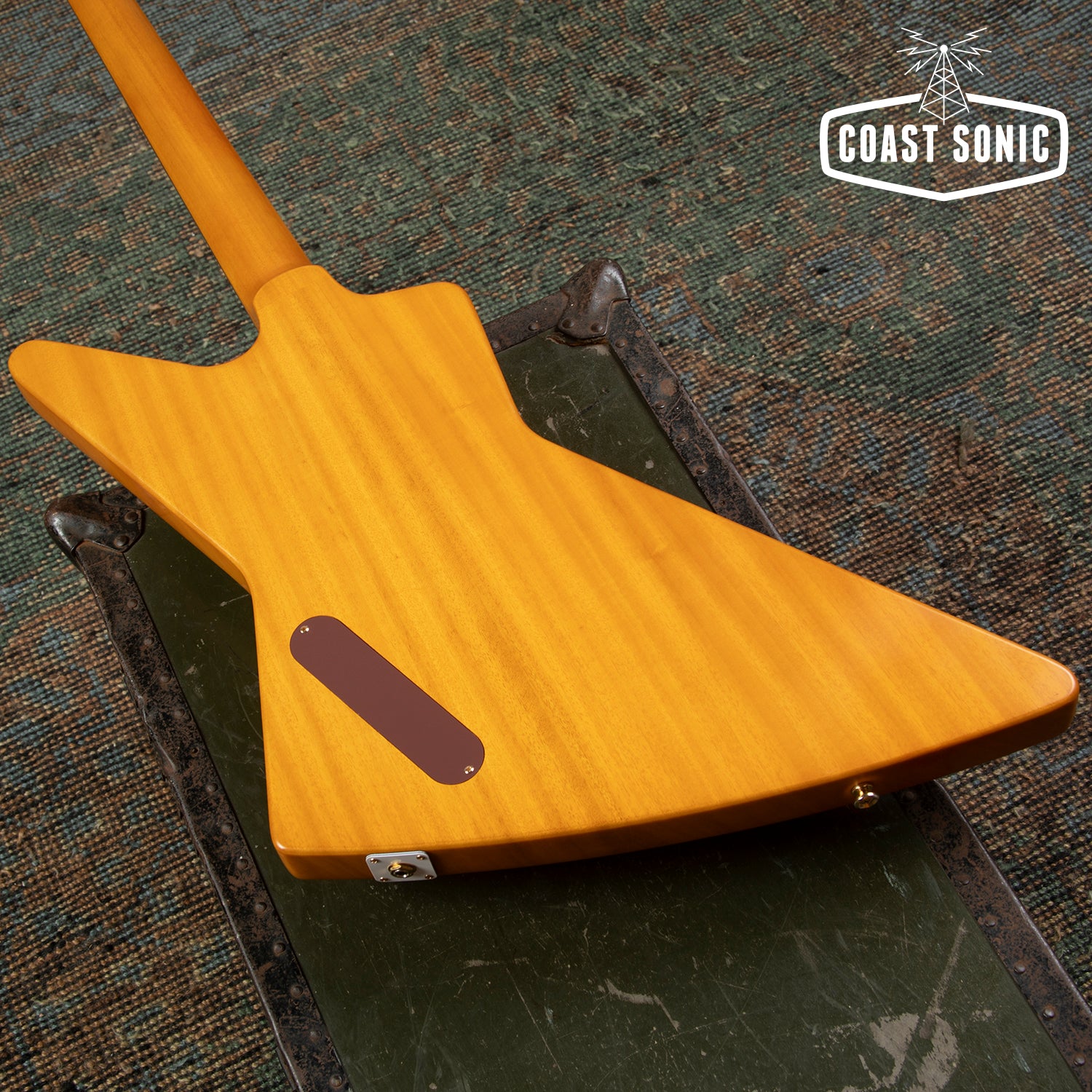 2023 Epiphone Inspired by Gibson Custom '58 Korina Explorer Gibson Bur