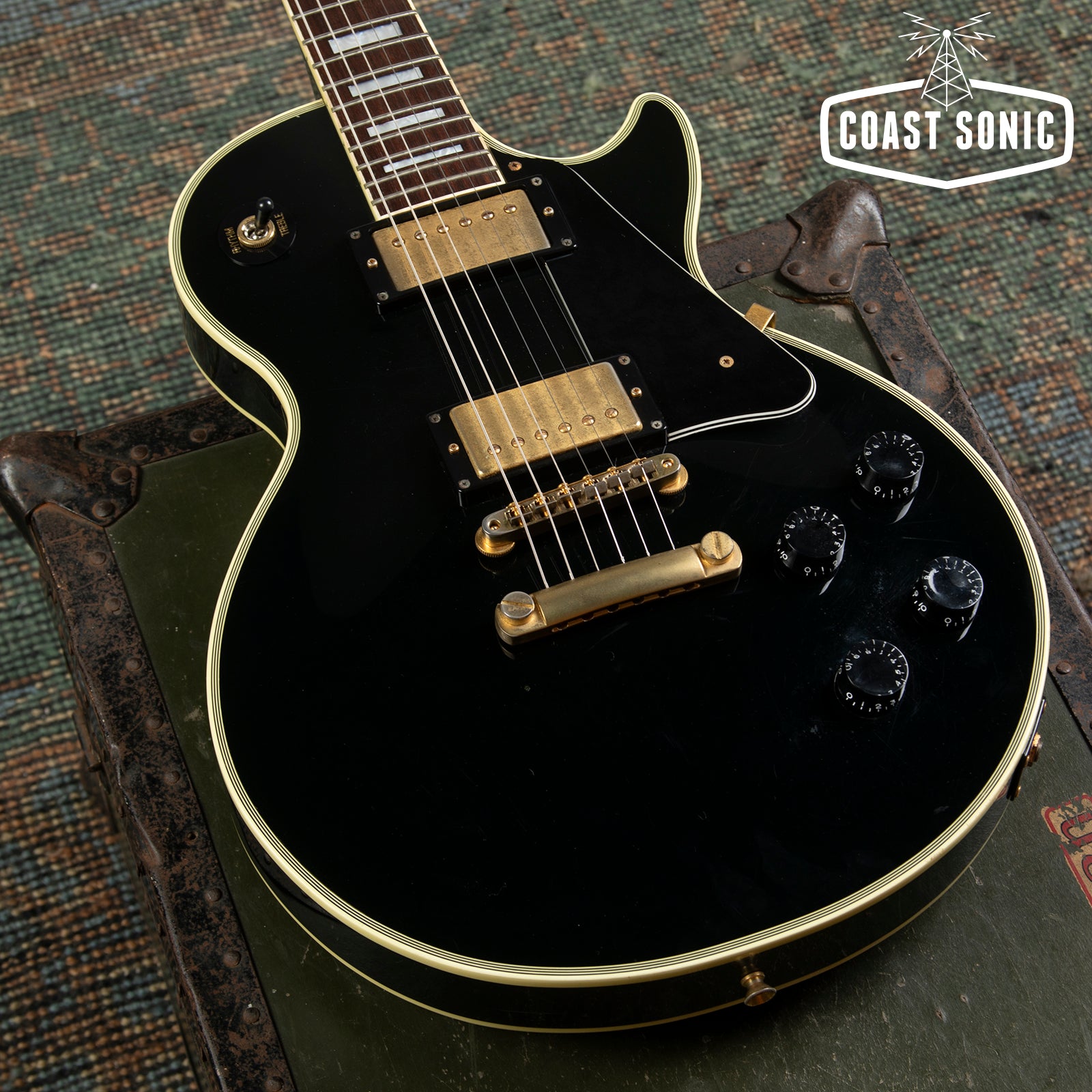 2000 Epiphone by Gibson Les Paul Custom LPC-80 Made in Japan Fujigen