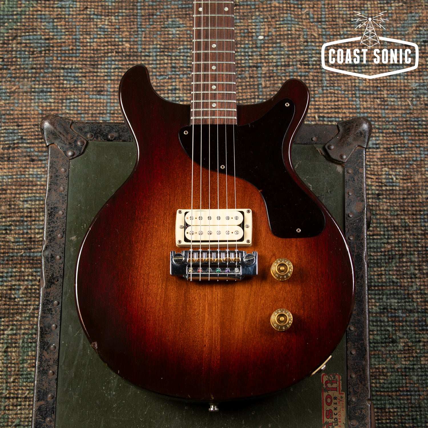 1982 Epiphone USA Spirit Double Cut, made by Gibson, w/case