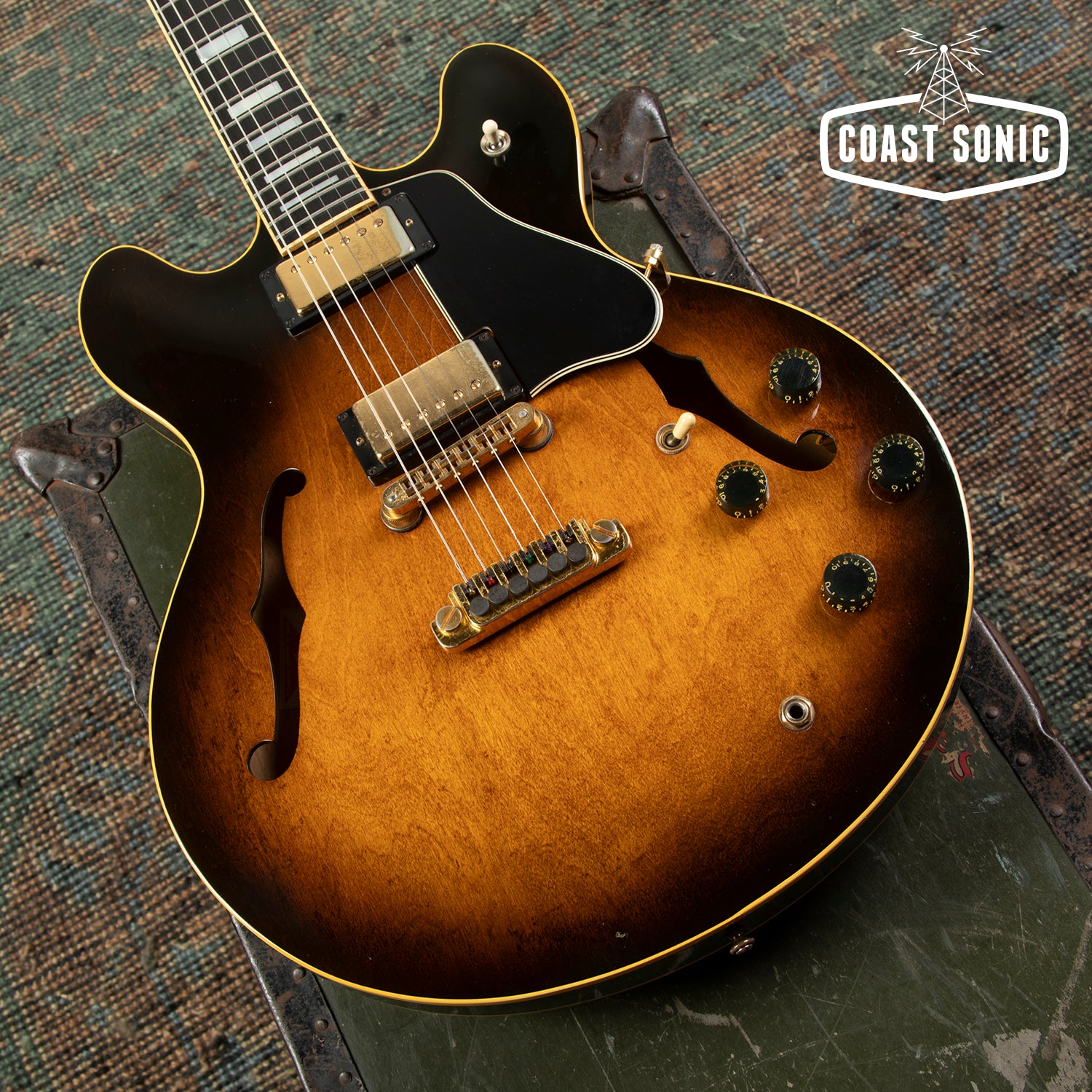 Gibson ES-347 フルオリジナル！ビンテージ1979年 ハードケース付 1979 Gibson ES-347 vintage semi-hollow all-original w/case