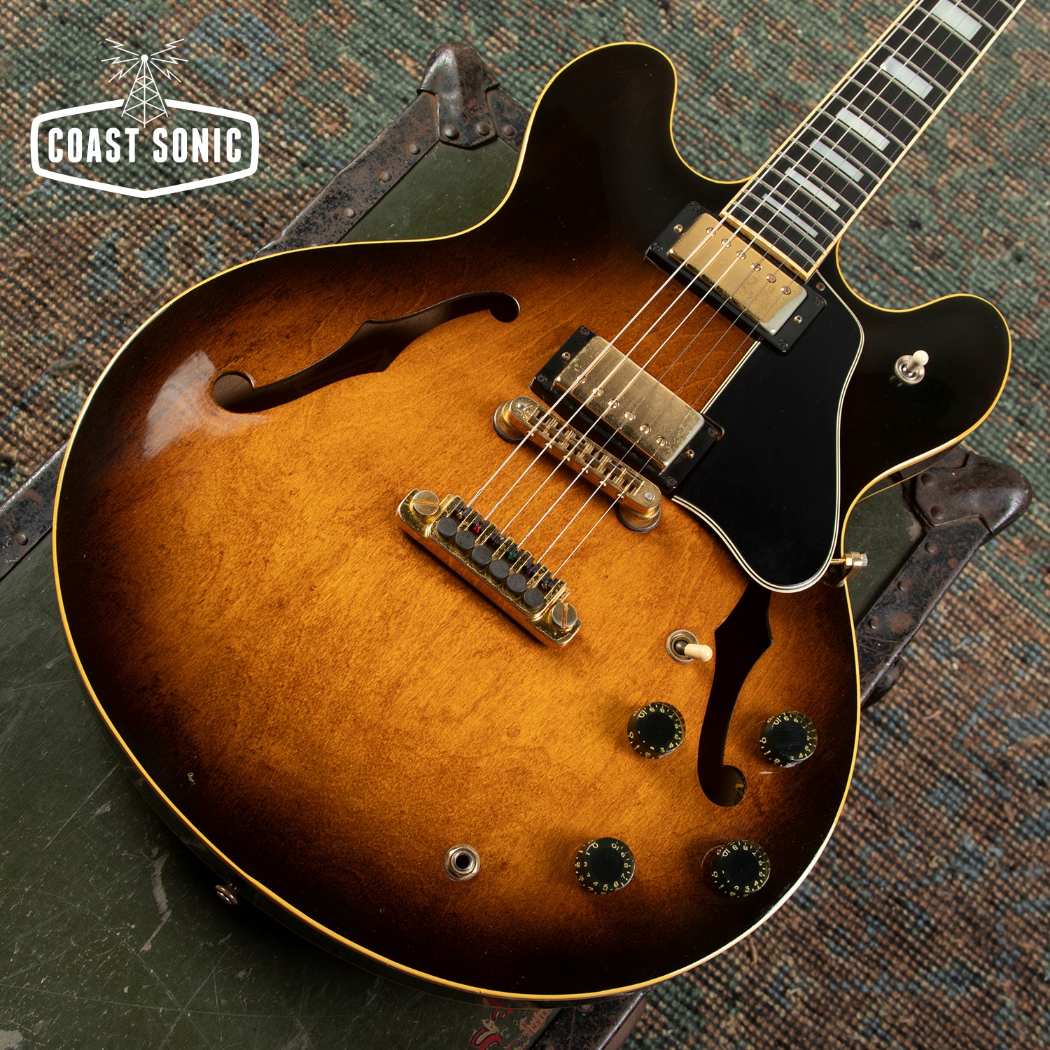 Gibson ES-347 フルオリジナル！ビンテージ1979年 ハードケース付 1979 Gibson ES-347 vintage semi-hollow all-original w/case
