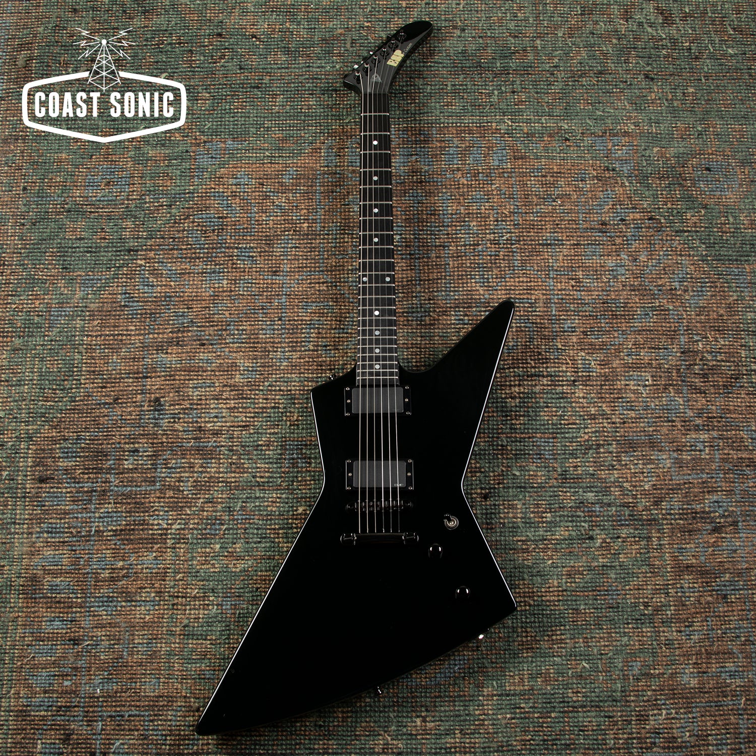 1999 ESP Custom Shop MX250 Explorer Made In Japan All Original EMG