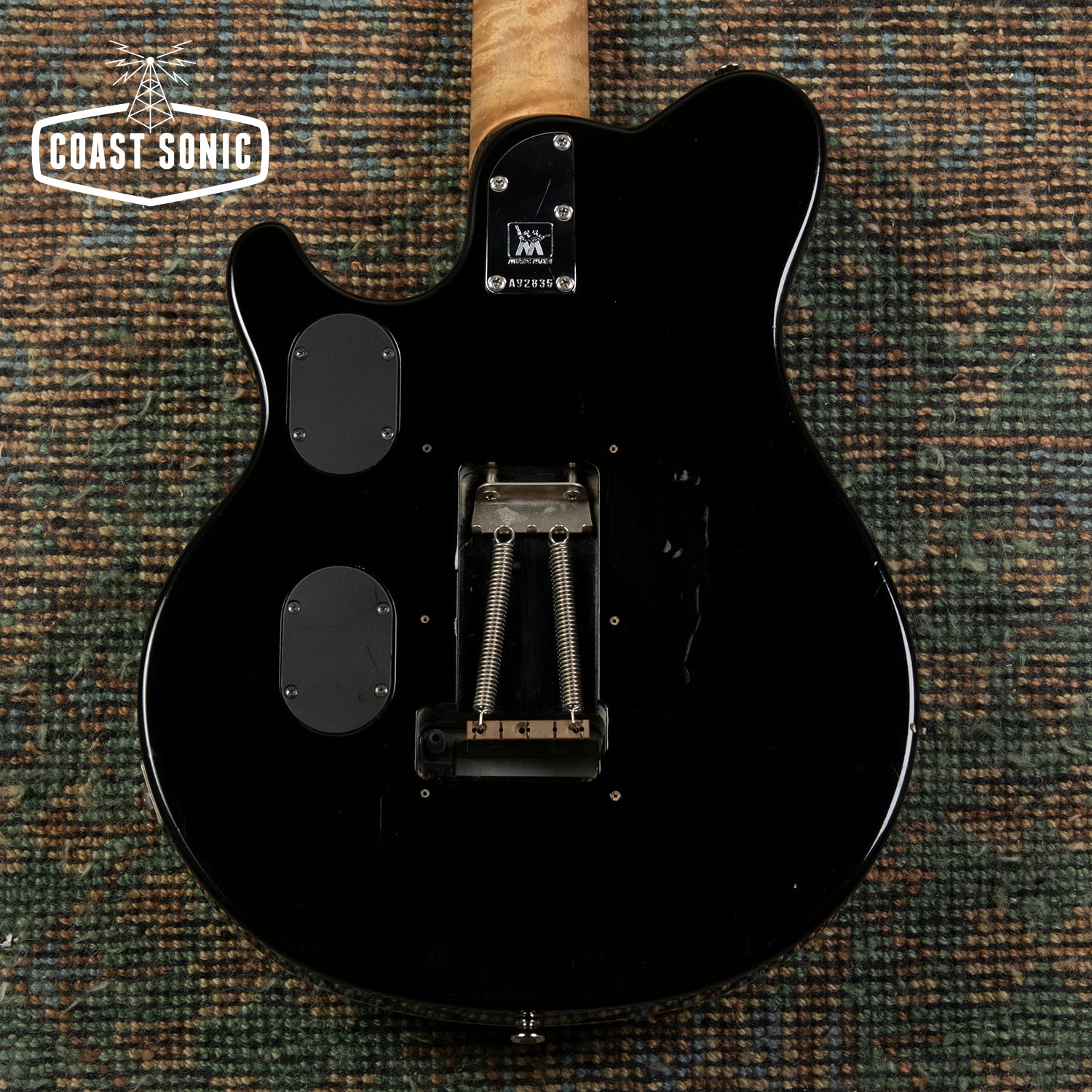 1997 Ernie Ball Music Man Axis EX made in Japan MIJ EVH rare transpare