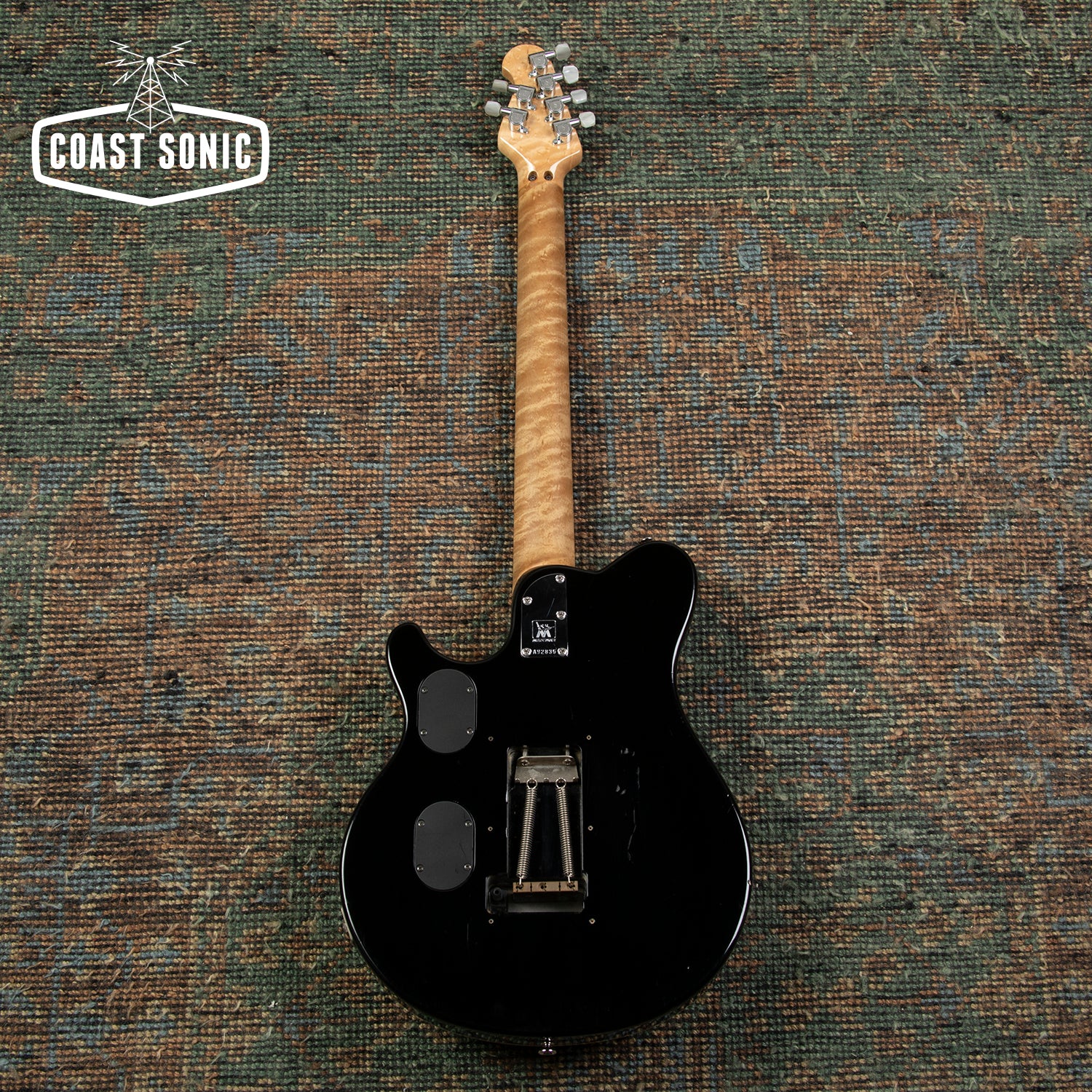 1997 Ernie Ball Music Man Axis EX made in Japan MIJ EVH rare transpare