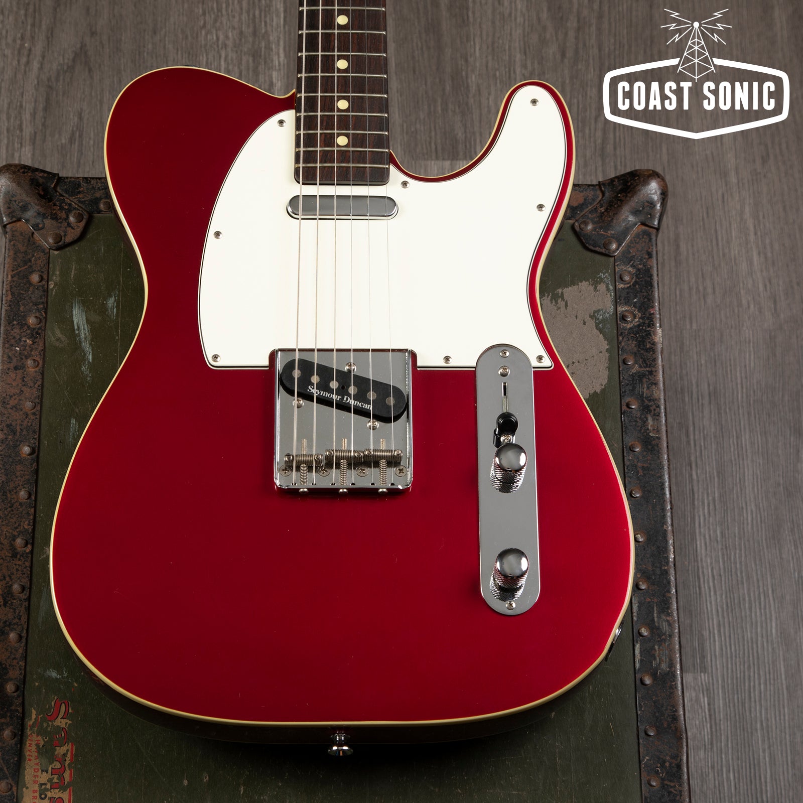 2006 ESP Edwards E-TE-100 Telecaster Candy Apple Red