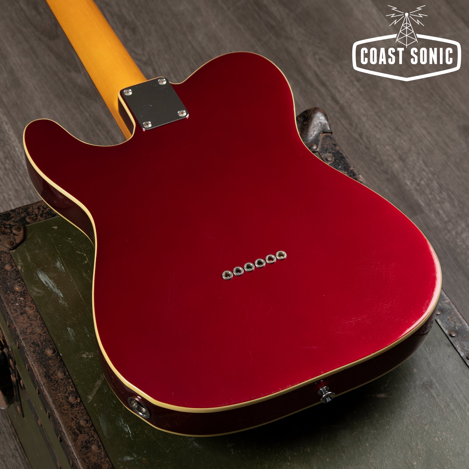 2006 ESP Edwards E-TE-100 Telecaster Candy Apple Red