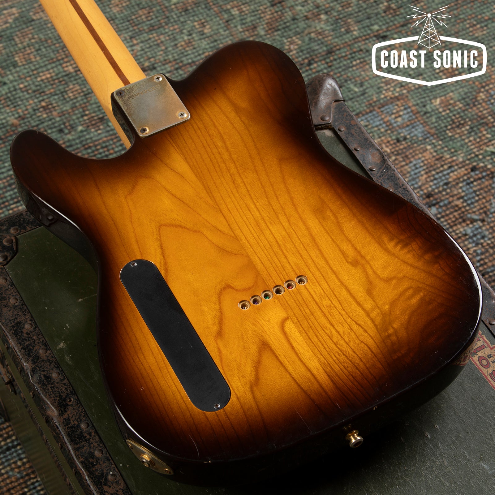 1992 Fernandes TE-85 Telecaster Active Pickups made in Japan Rare Brow