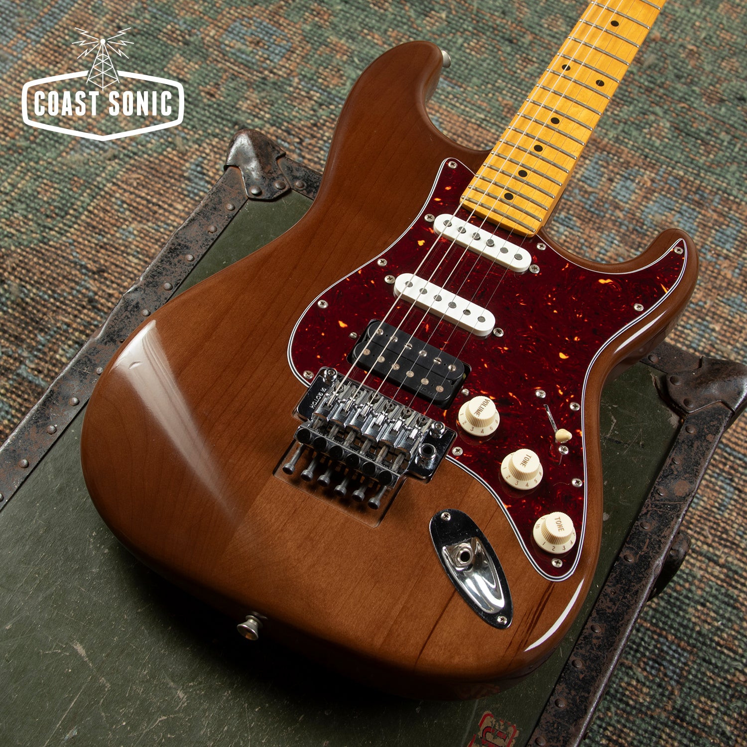 2012 Fender Stratocaster ST57-FR SSH Superstrat Floyd Rose Dimarzio Ja