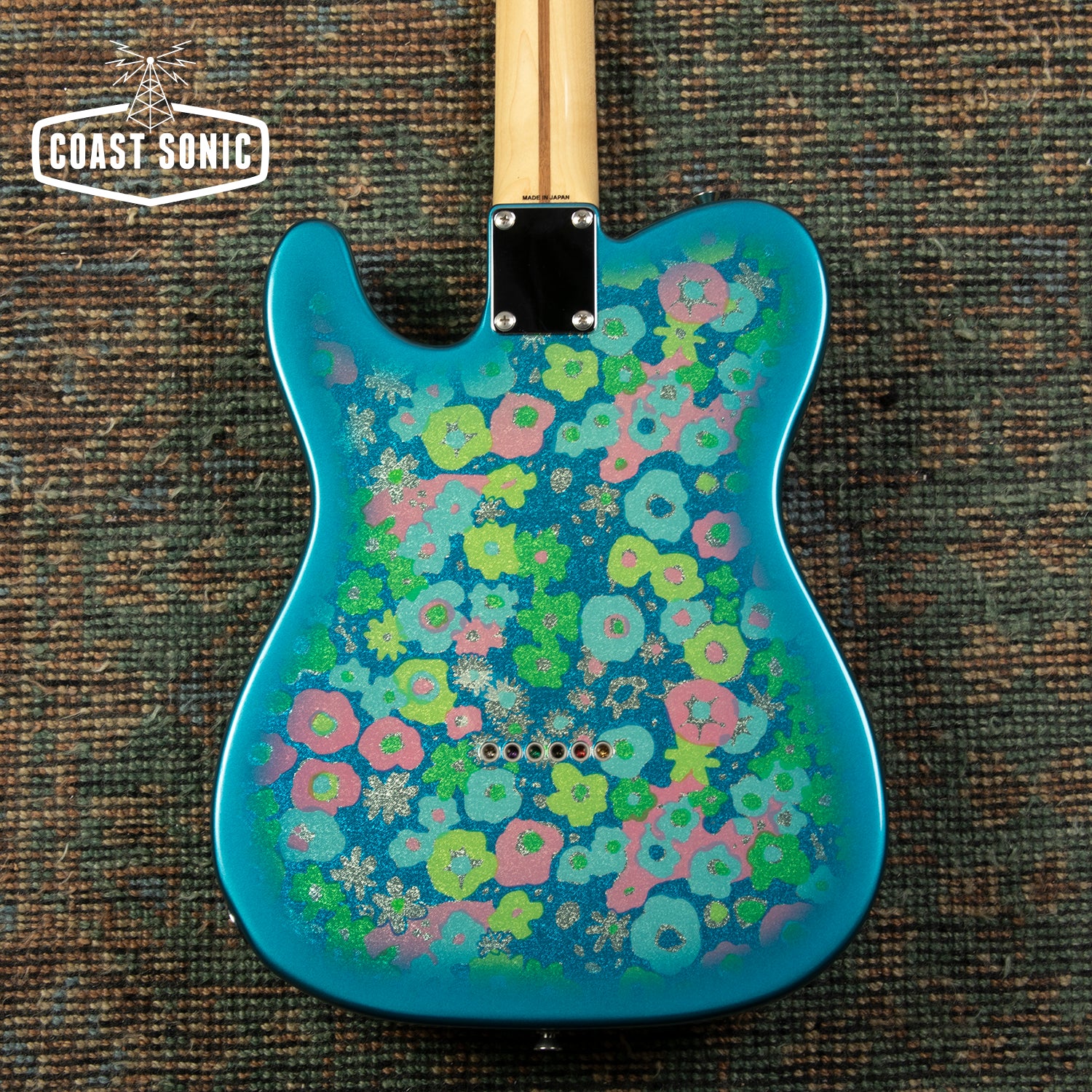 2013 Fender '69 reissue Blue Flower Telecaster TL69 Modded Seymour Dun