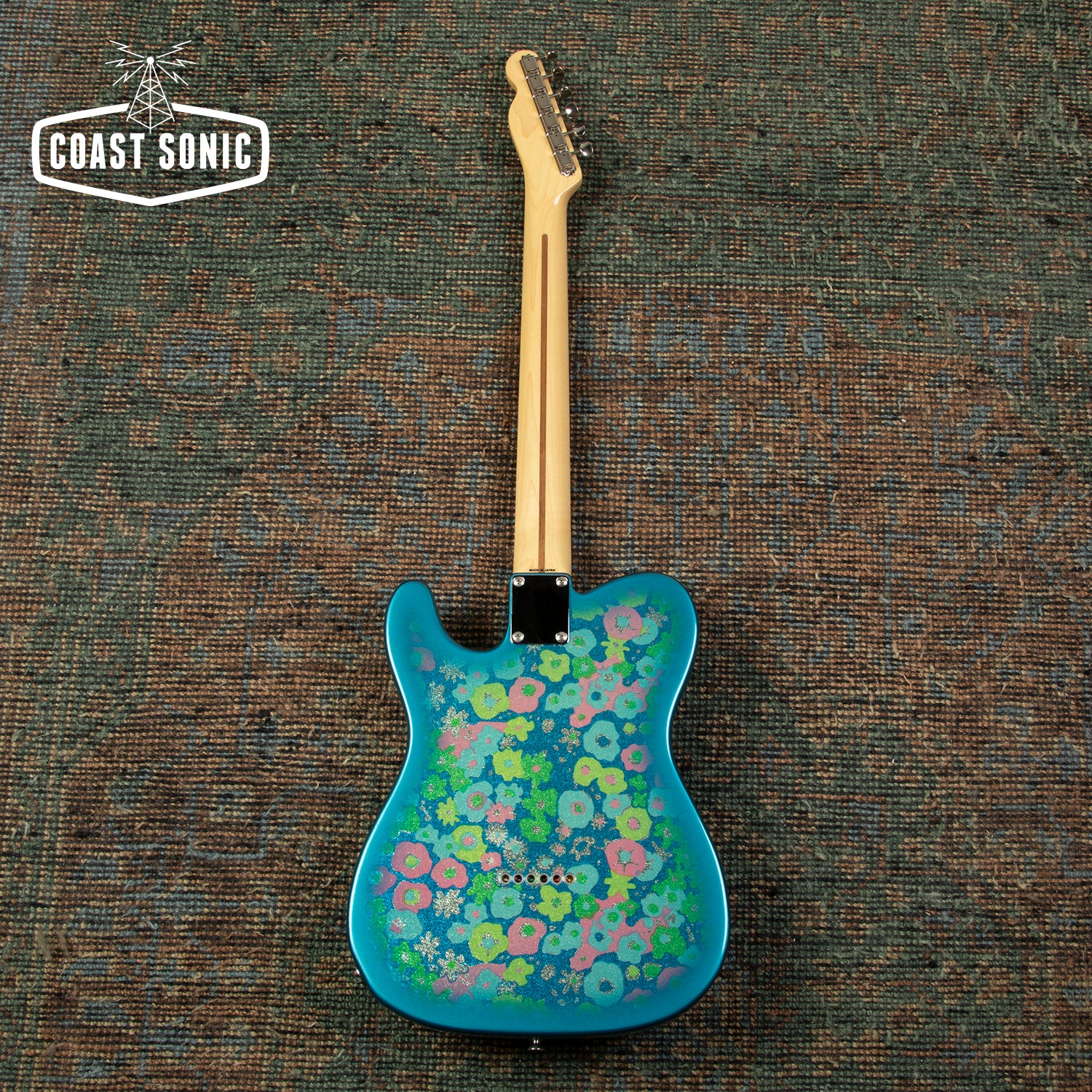 2013 Fender '69 reissue Blue Flower Telecaster TL69 Modded Seymour Dun