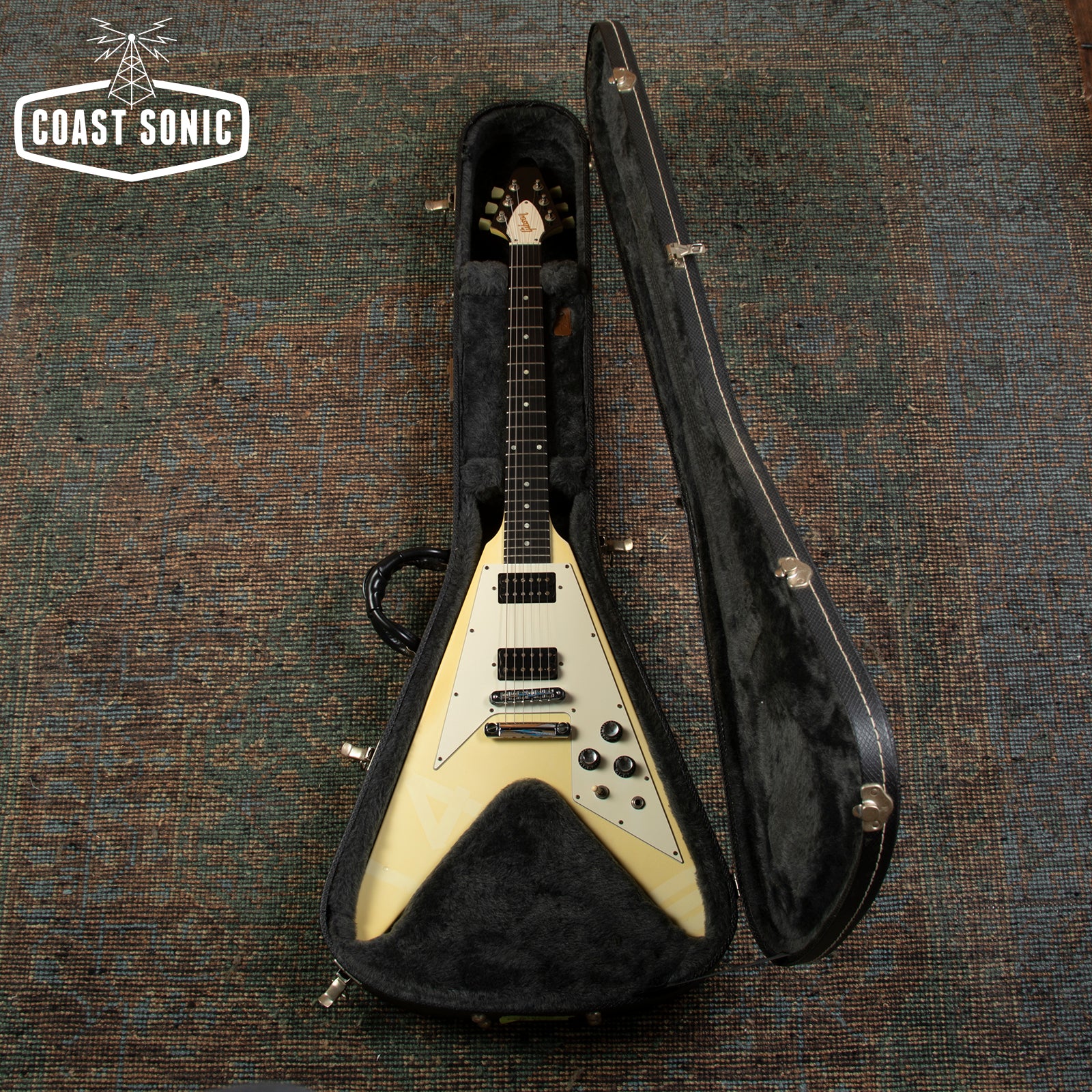 2000 Gibson Flying V '67 Reissue Alpine White w/ Case