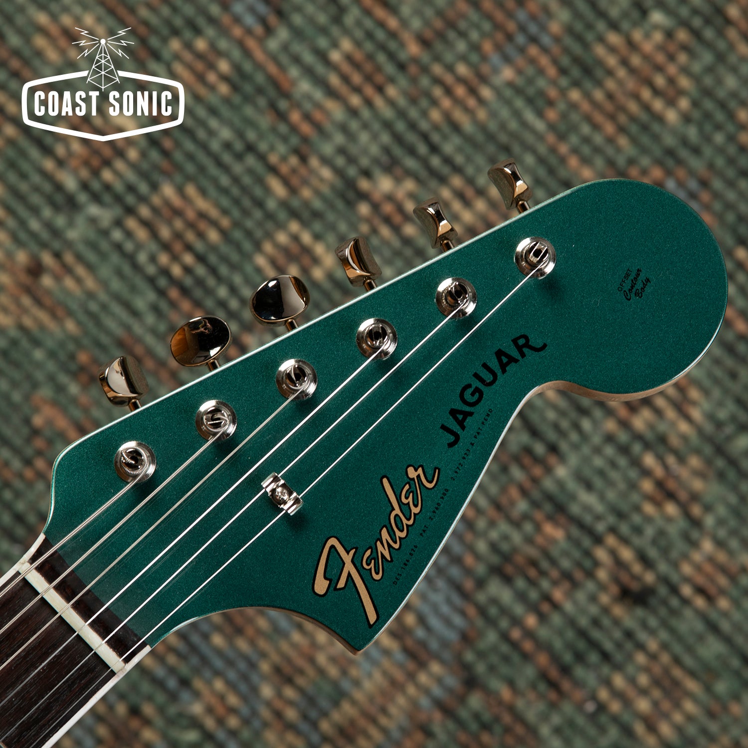 2026 Fender Japan Traditional II 60s Jaguar FSR Sherwood Green Matchin