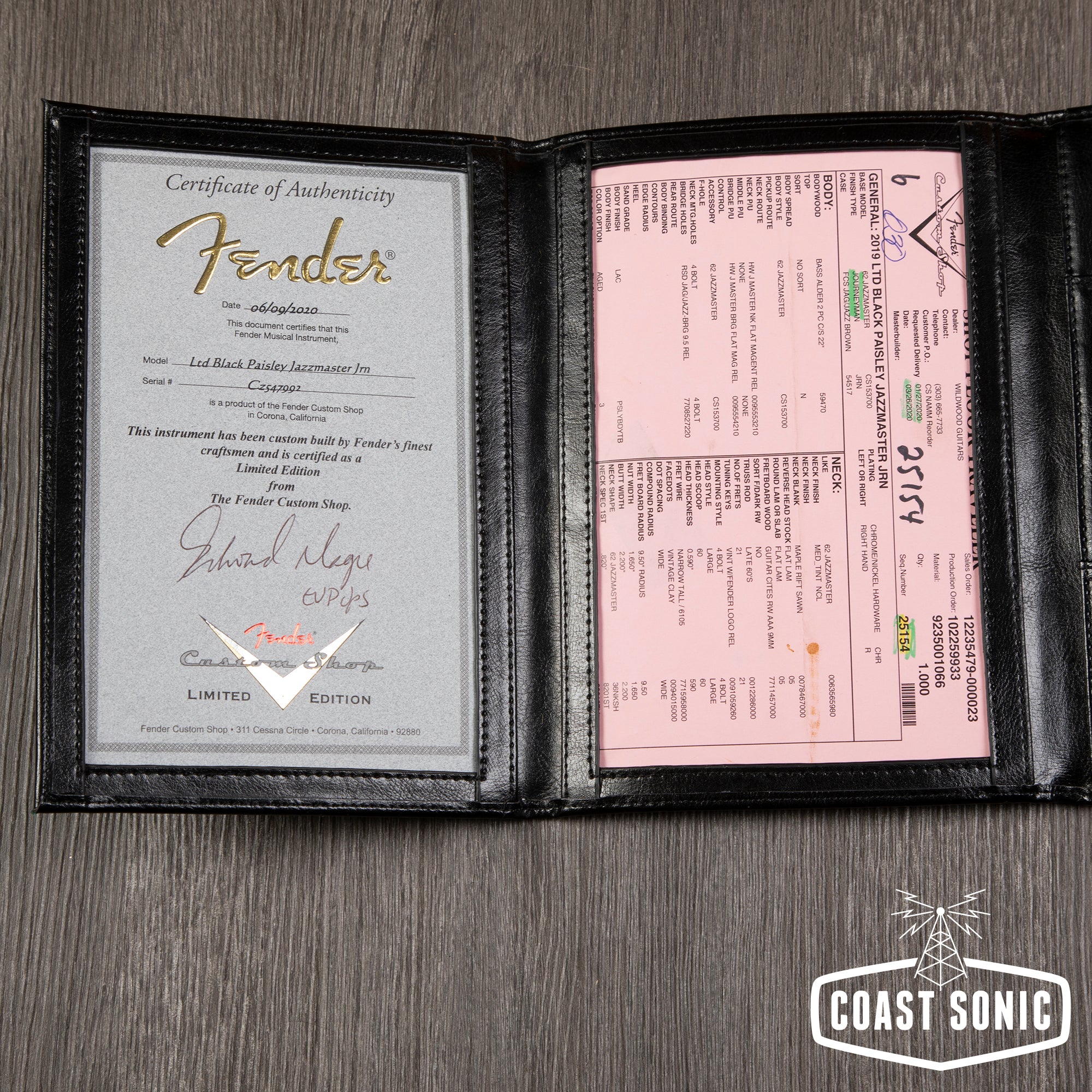 Fender Custom Shop Limited Edition Paisley Jazzmaster Journeyman Relic