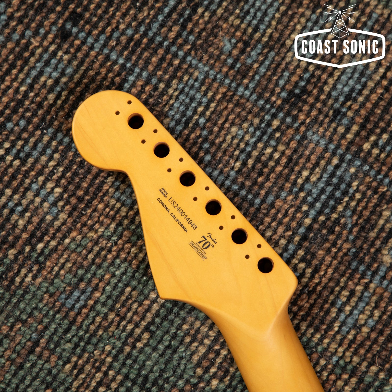 Fender American Pro II Stratocaster Neck with Scalloped Fretboard - Ma