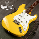 2008 Fender '62 Reissue Stratocaster ST62-TX MIJ W/USA Texas Specials Rare "Rebel Yellow"