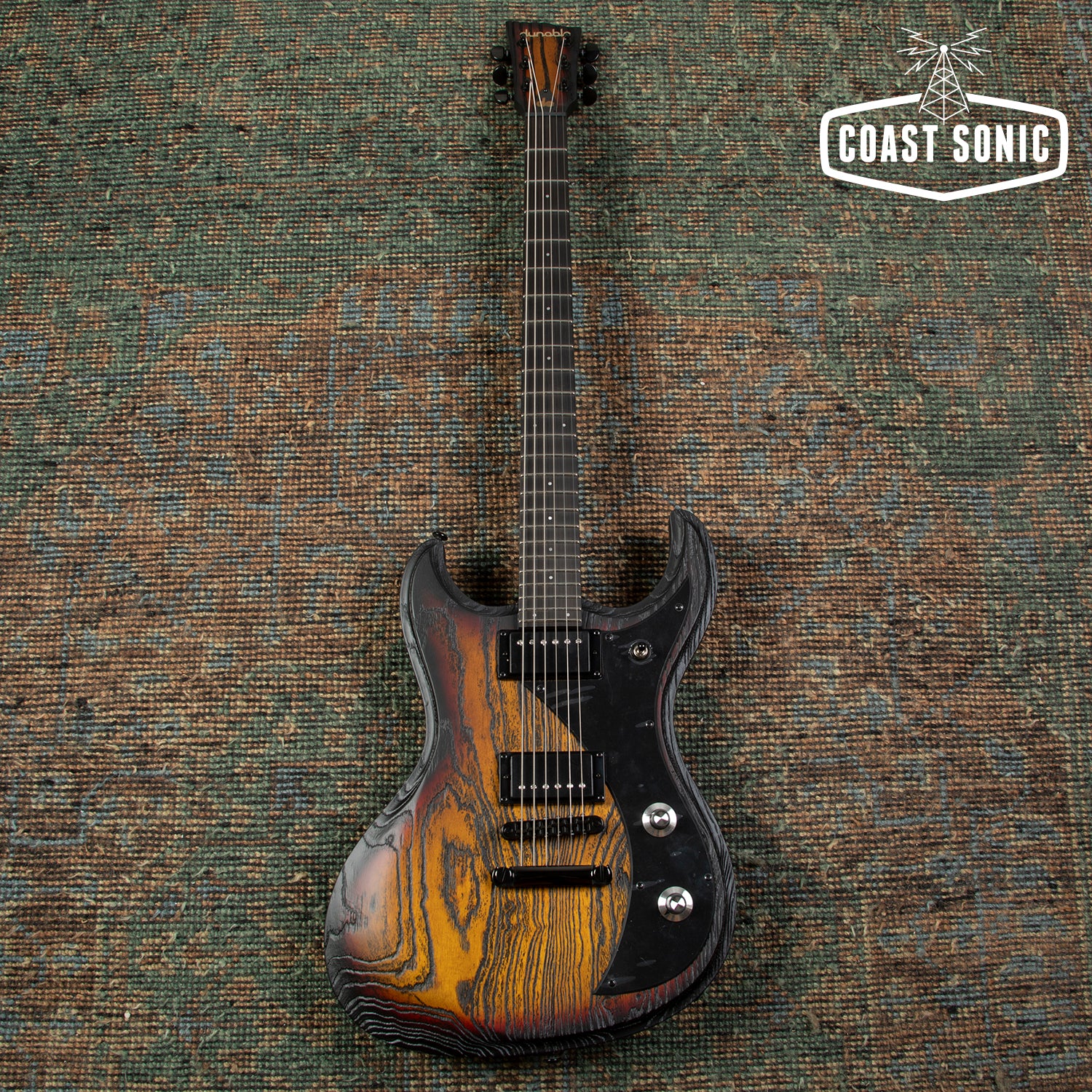 2026 Dunable Guitars Gnarwahl DE Baritone Sandblast amber tobacco, swa
