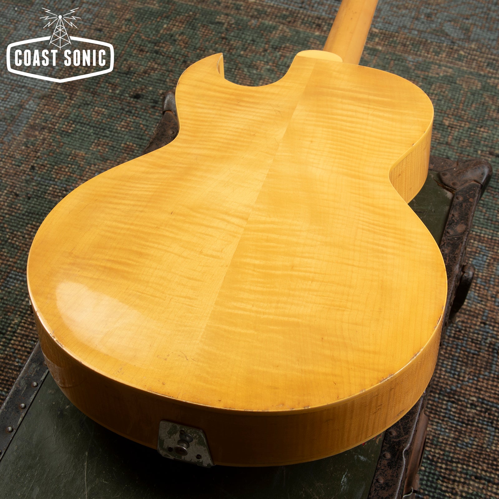 1975 Greco N-60 Made in Japan ES-175 Flame Maple