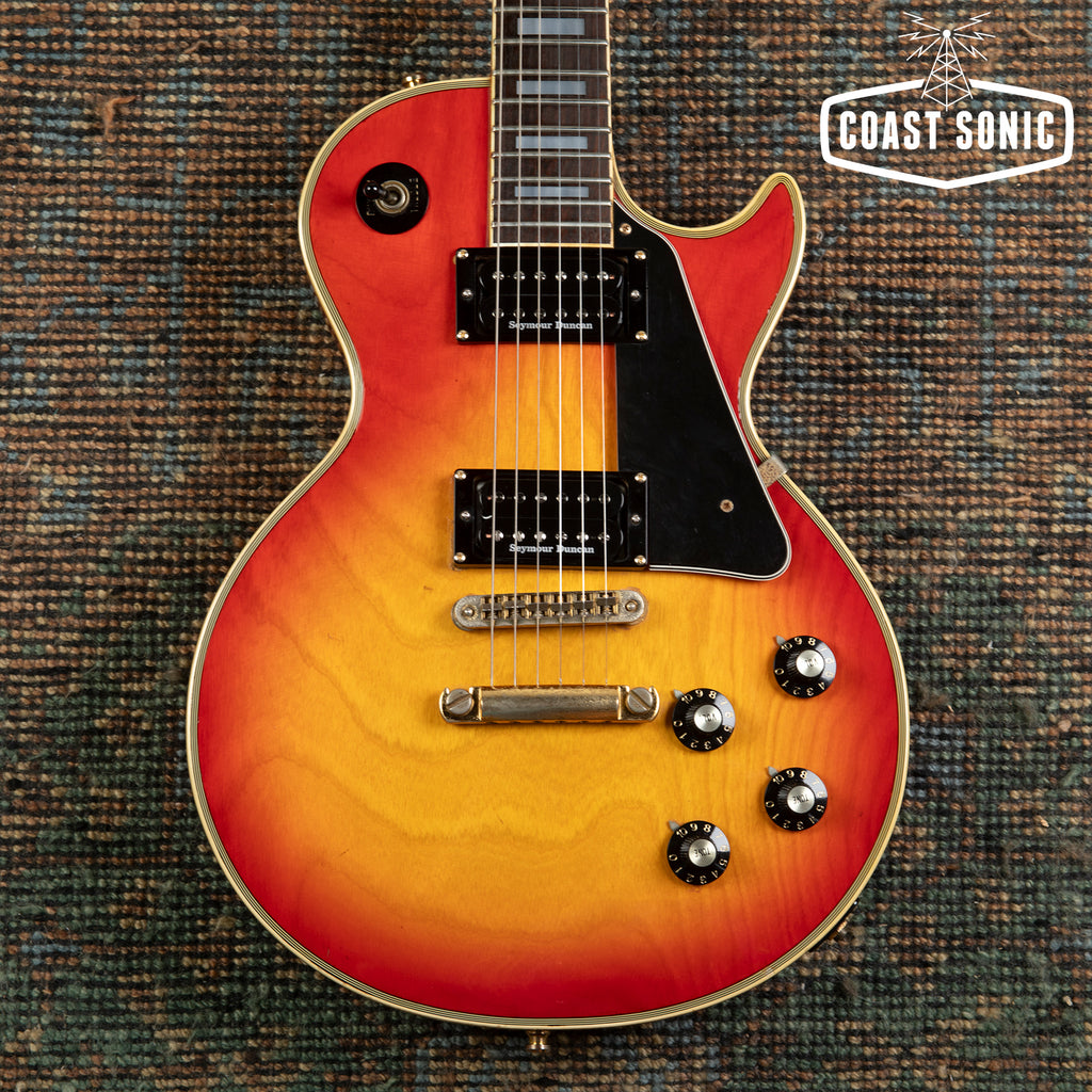 1978 Greco EG-500C Les Paul Custom Made in Japan w/USA Seymour Duncans