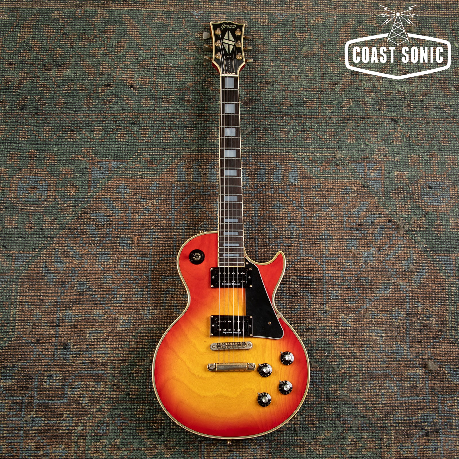 1978 Greco EG-500C Les Paul Custom Made in Japan Cherry