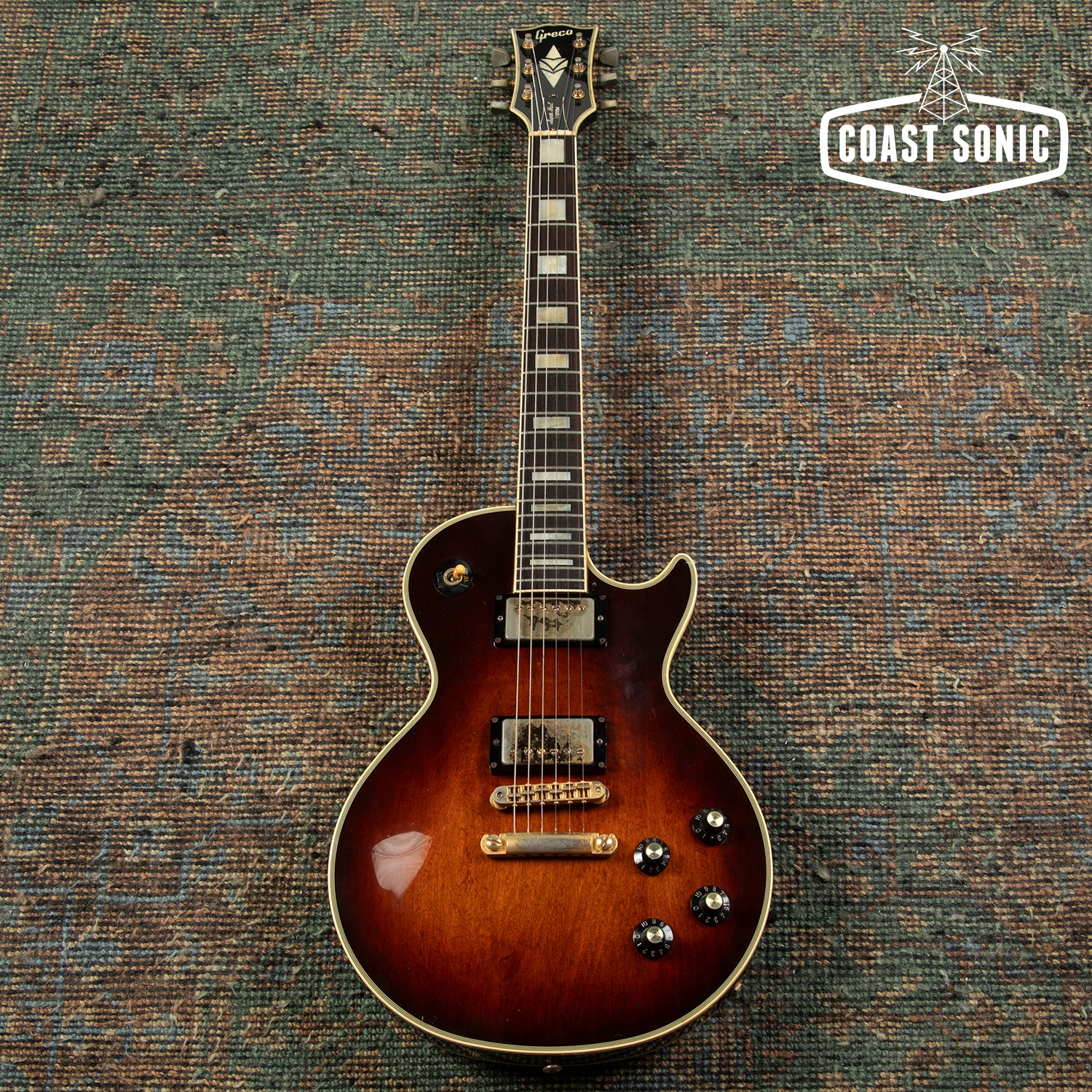 【訳あり】Greco レスポールタイプ 1982年製　ジャパンビンテージ 1982 Greco EGC68-50 Super Power Made in Japan Les Paul Custom Violin B