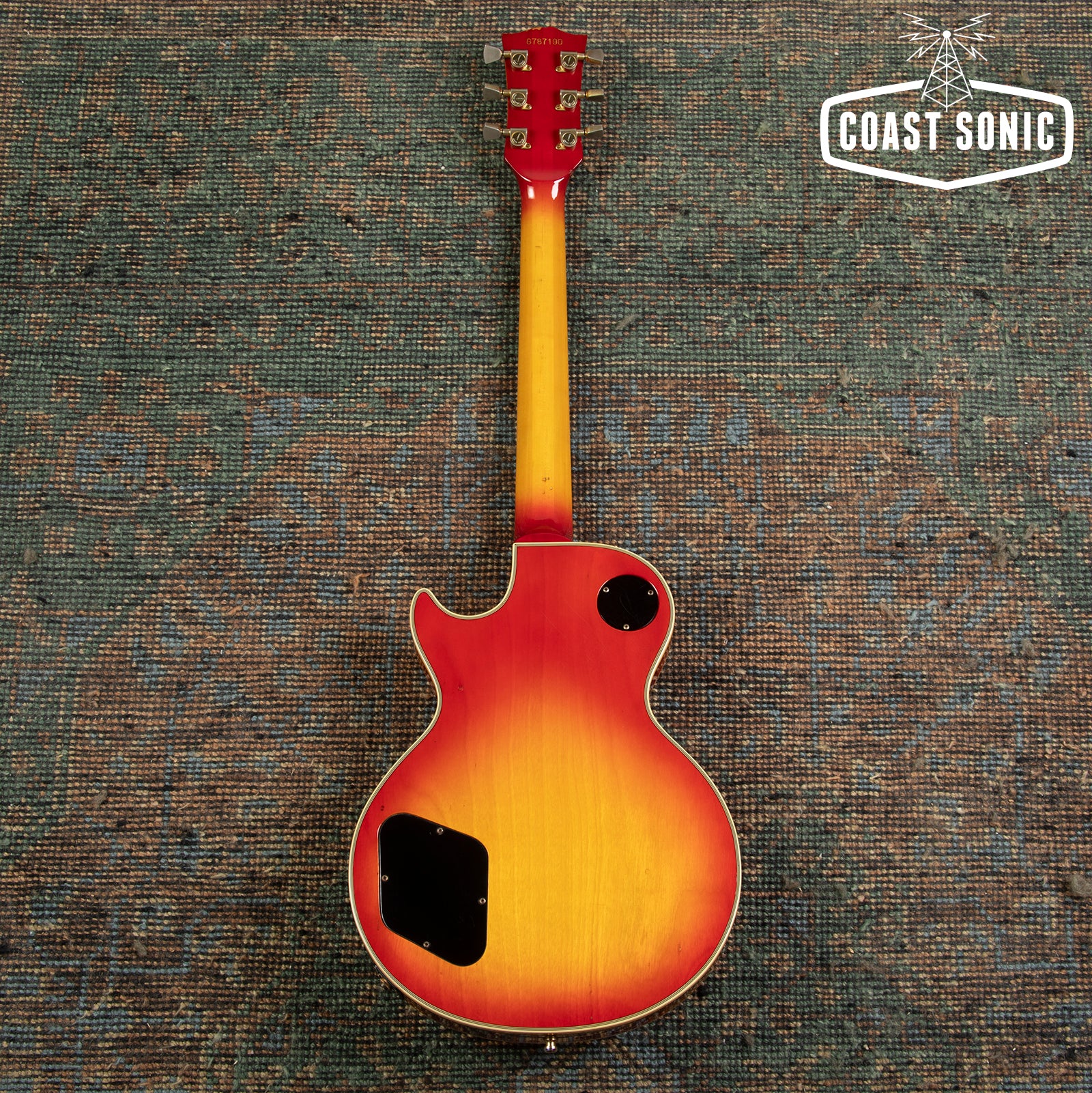 1978 Greco EG-500C Les Paul Custom Made in Japan Cherry Sunburst w/USA