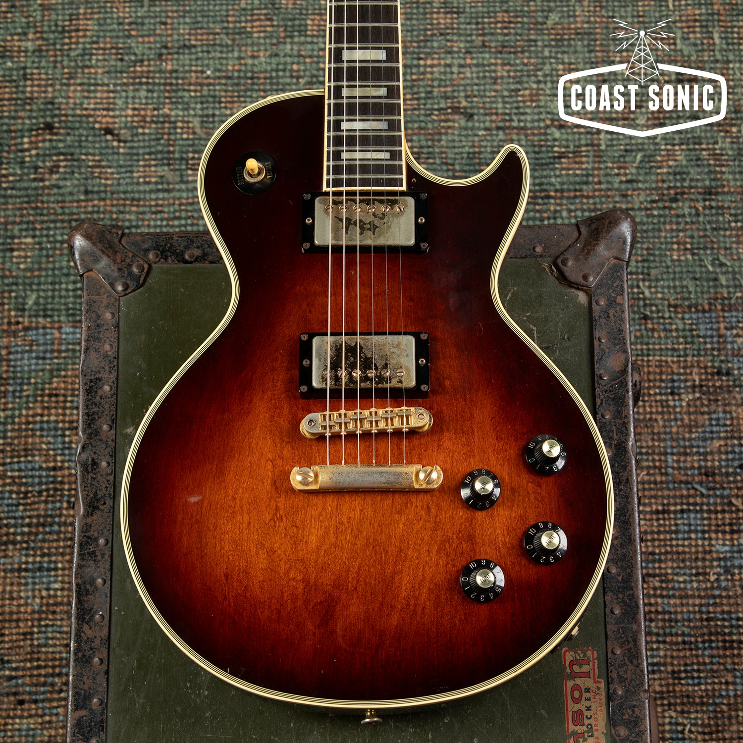 1982 Greco EGC68-50 Super Power Made in Japan Les Paul Custom Violin B