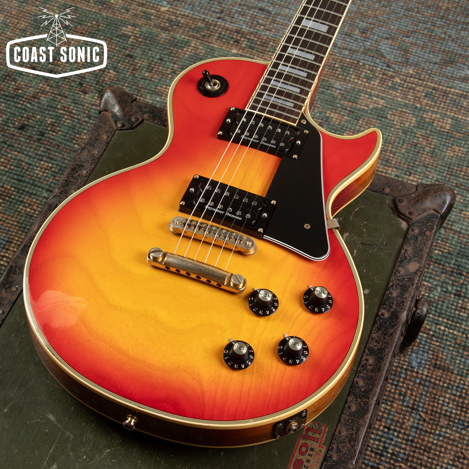 1978 Greco EG-500C Les Paul Custom Made in Japan w/USA Seymour Duncans