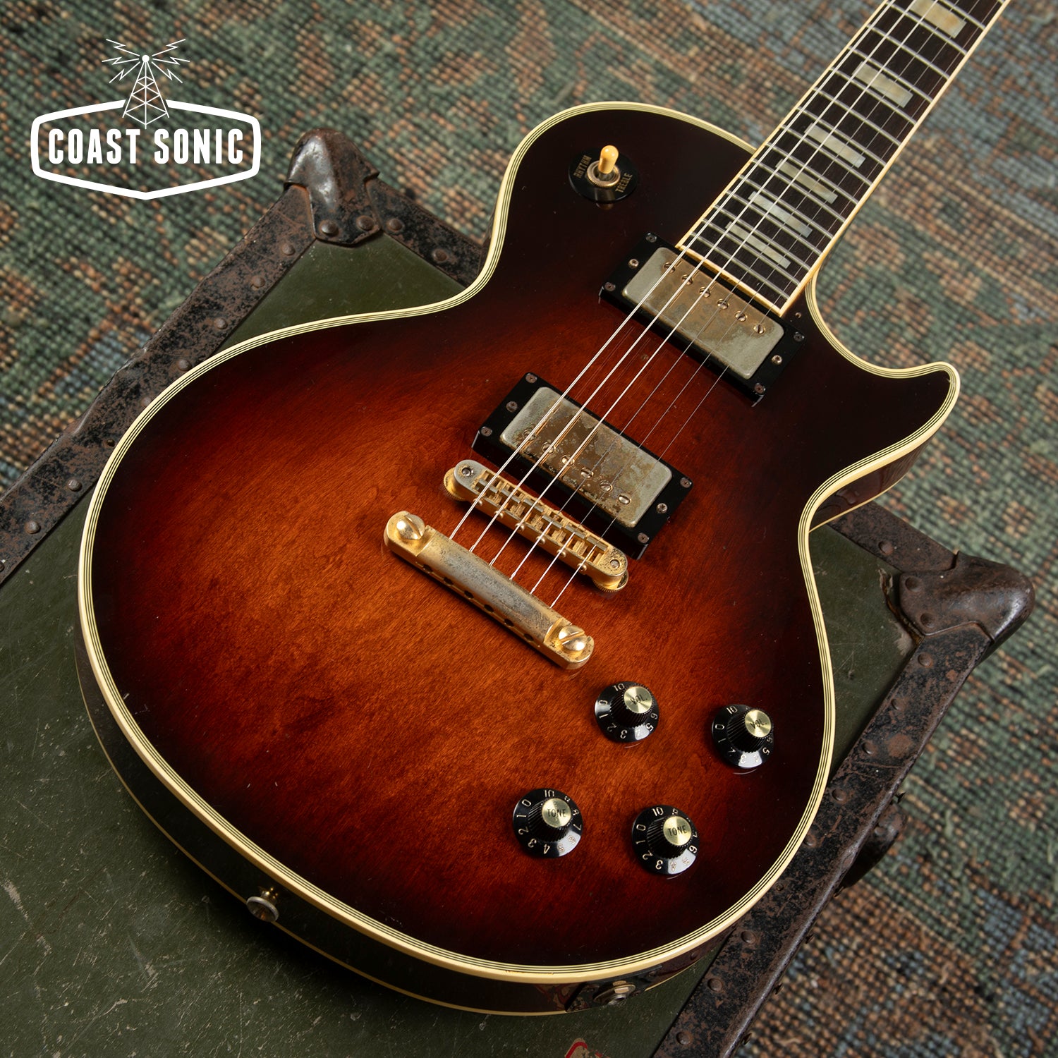 1982 Greco EGC68-50 Super Power Made in Japan Les Paul Custom Violin B