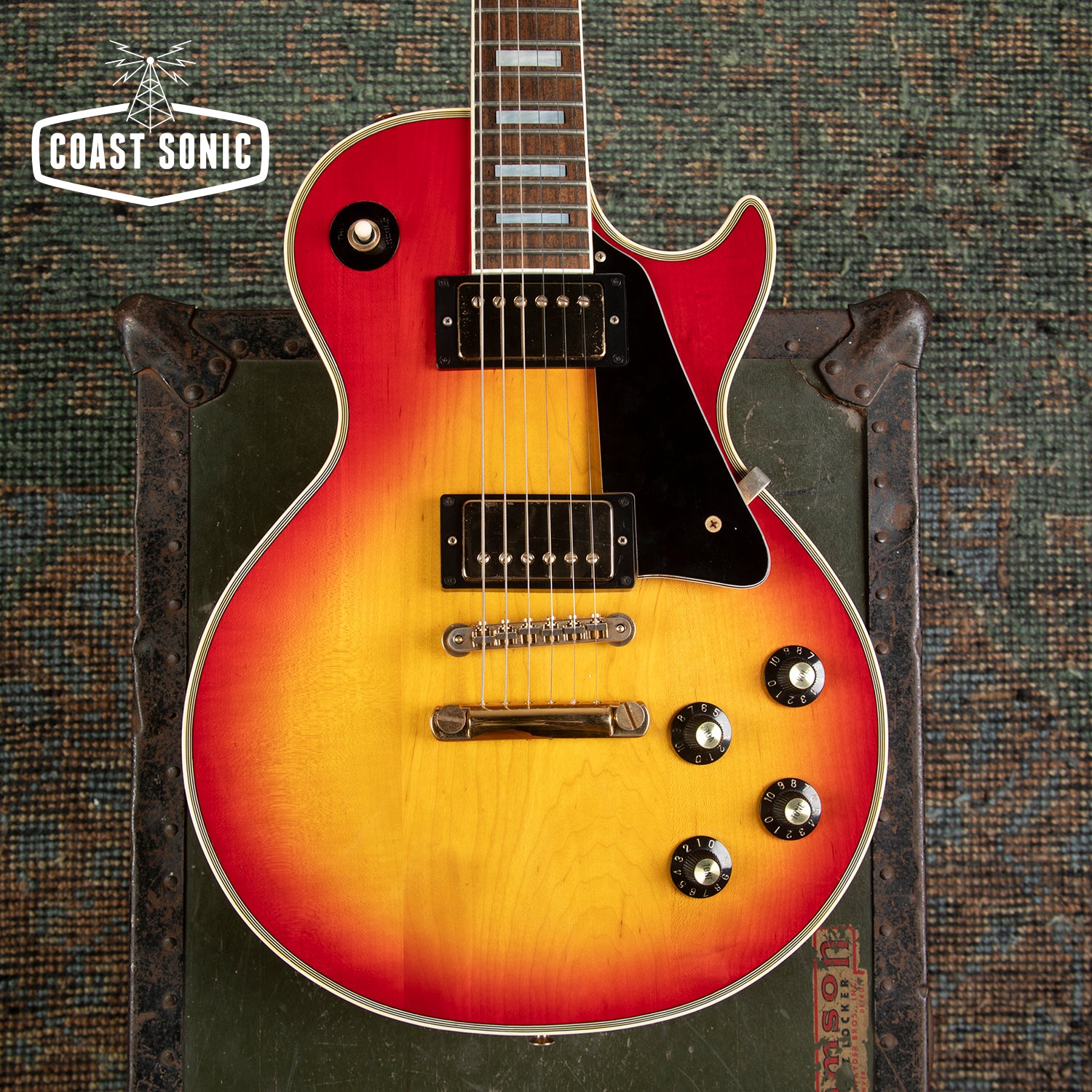 1981 Greco EG500C Super Power Custom Made in Japan Cherry Burst