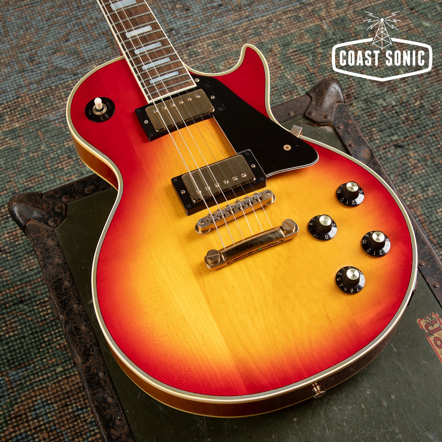 Greco EG-500C レスポール カスタム 1981年 サンバースト 1981 Greco EG500C Super Power Custom Made in Japan Cherry Burst