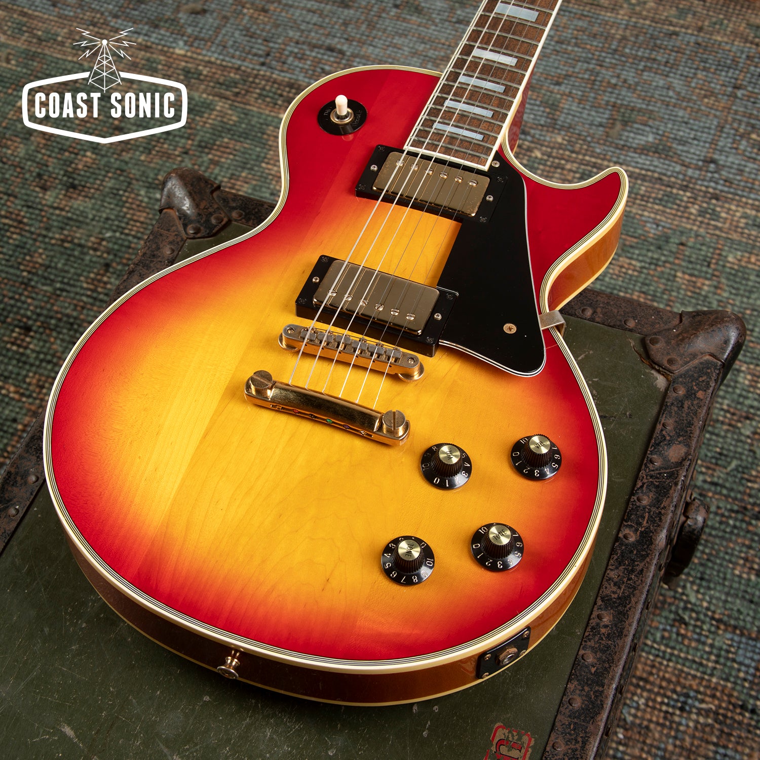 1981 Greco EG500C Super Power Custom Made in Japan Cherry Burst