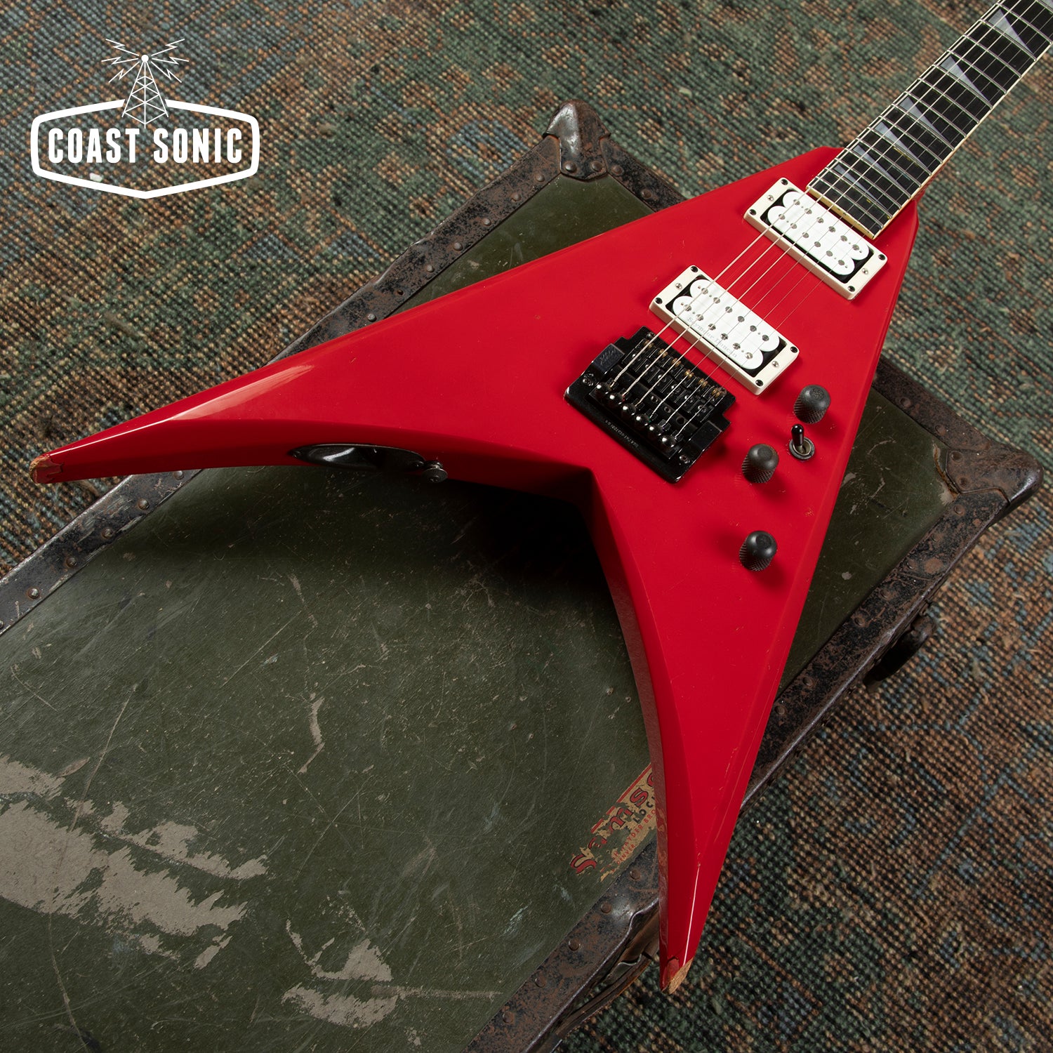 1984 Greco Guitar Device **PROTOTYPE** Flying V made in Japan **Never