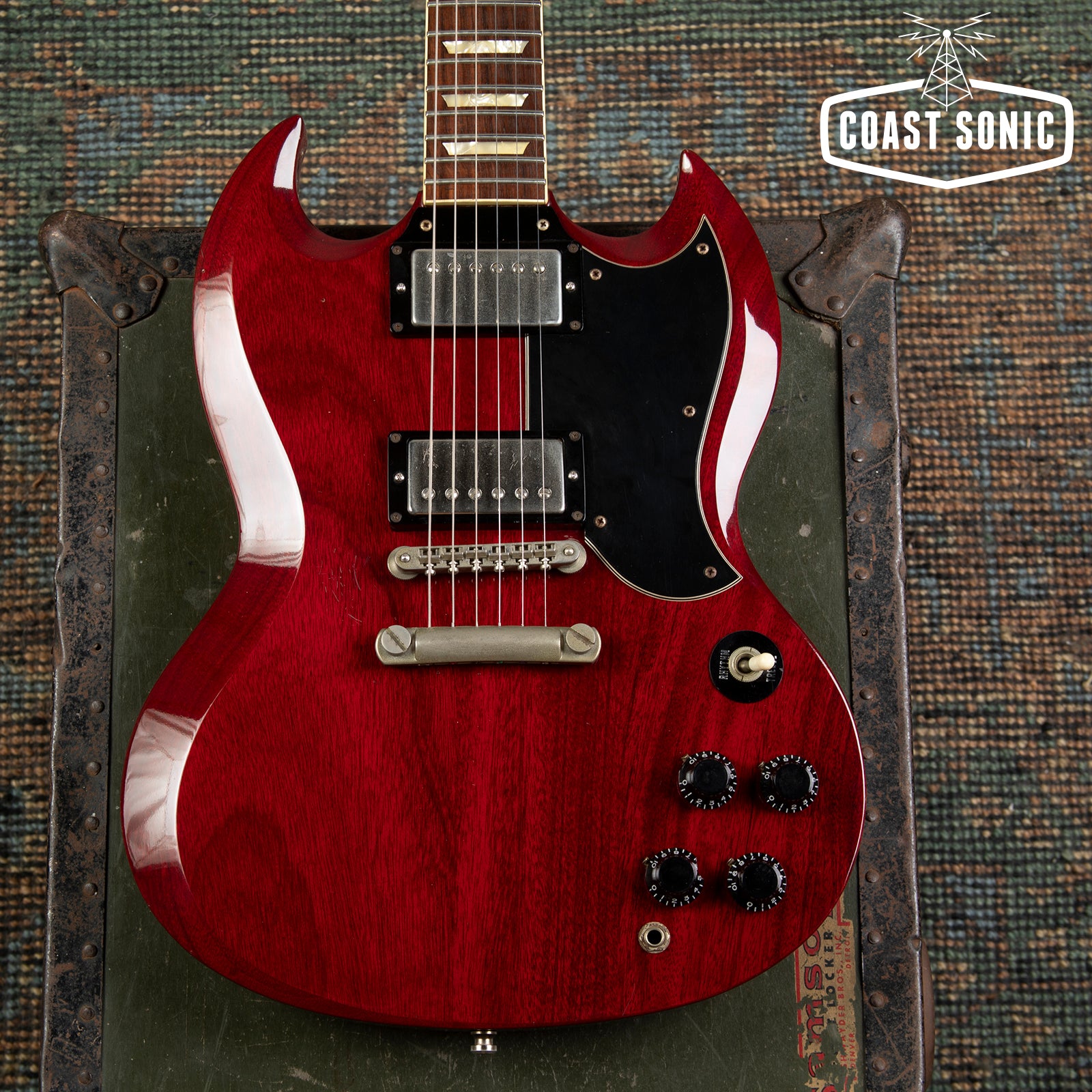 1989 Greco SS63-60 '61 SG Standard Made in Japan w/ USA Seymour Duncan