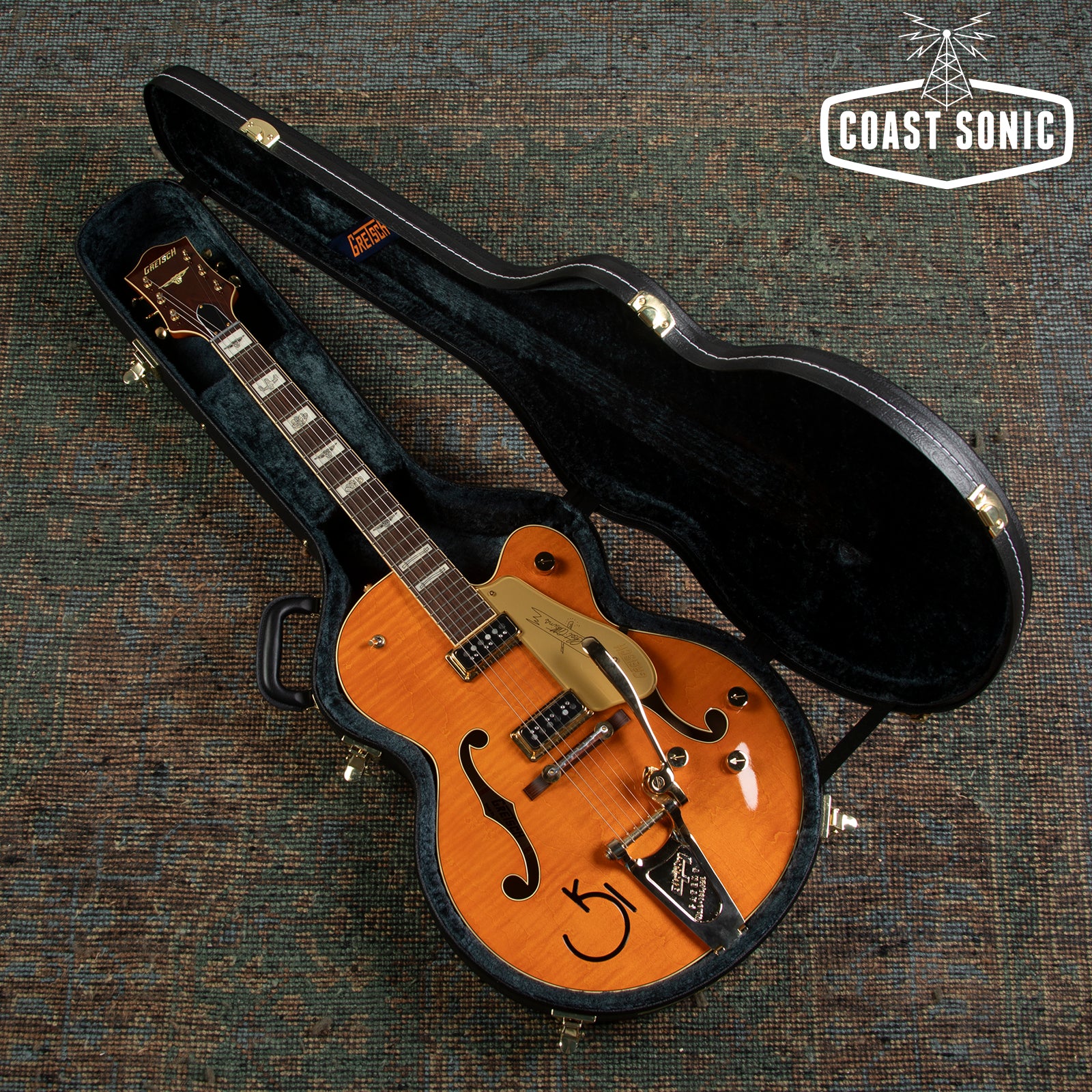 2023 Gretsch '55 Chet Atkins G6120T-55 Vintage Select Edition w/ Bigsb