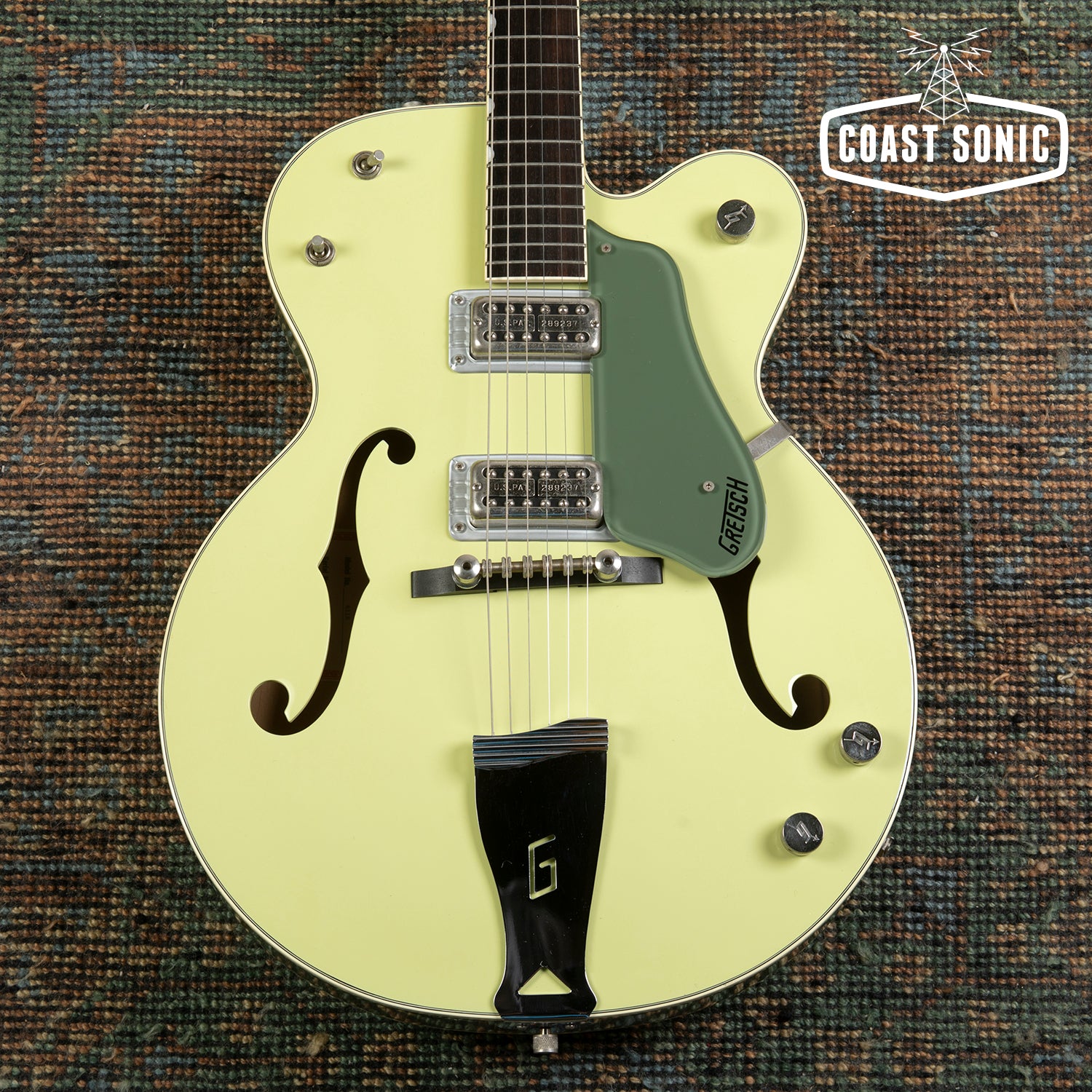 1993 Gretsch G6118 Double Anniversary Smoke Green FilterTron Pickups &