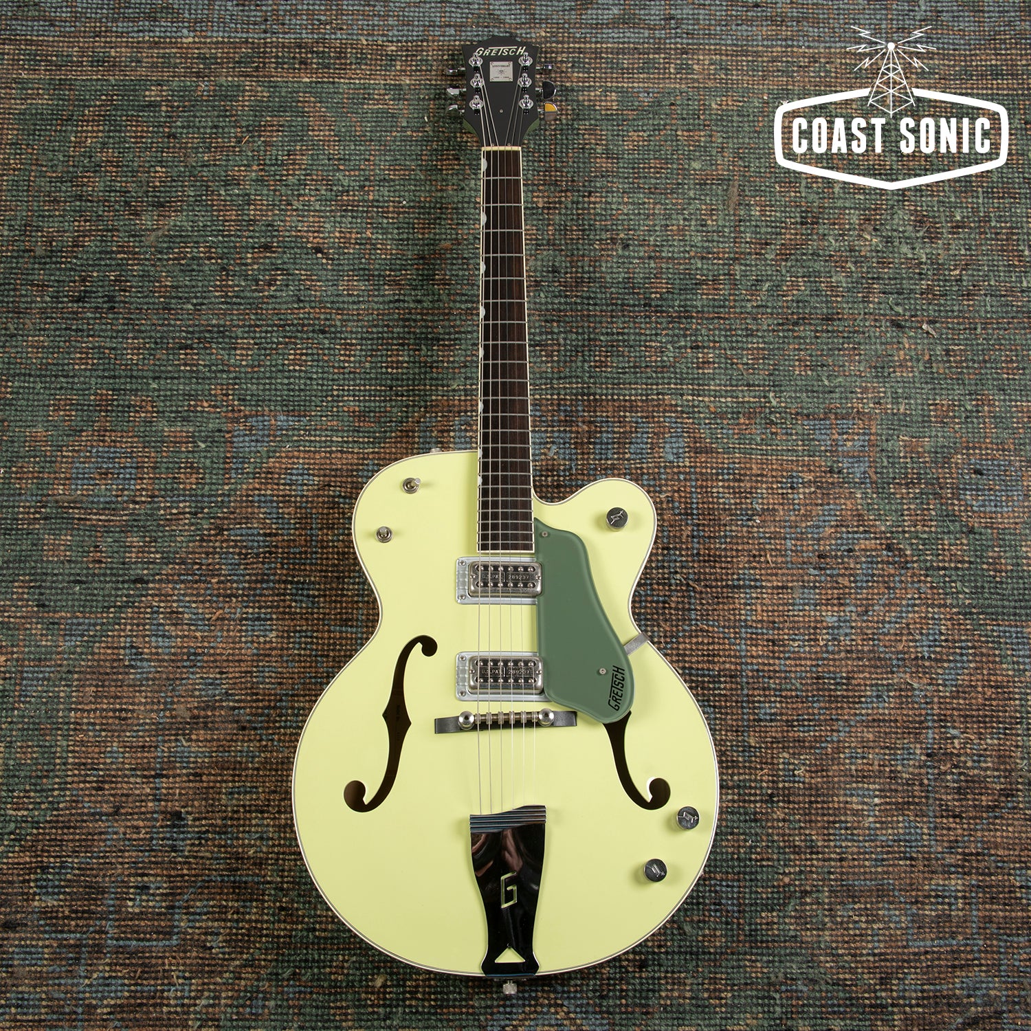 1993 Gretsch G6118 Double Anniversary Smoke Green FilterTron Pickups &