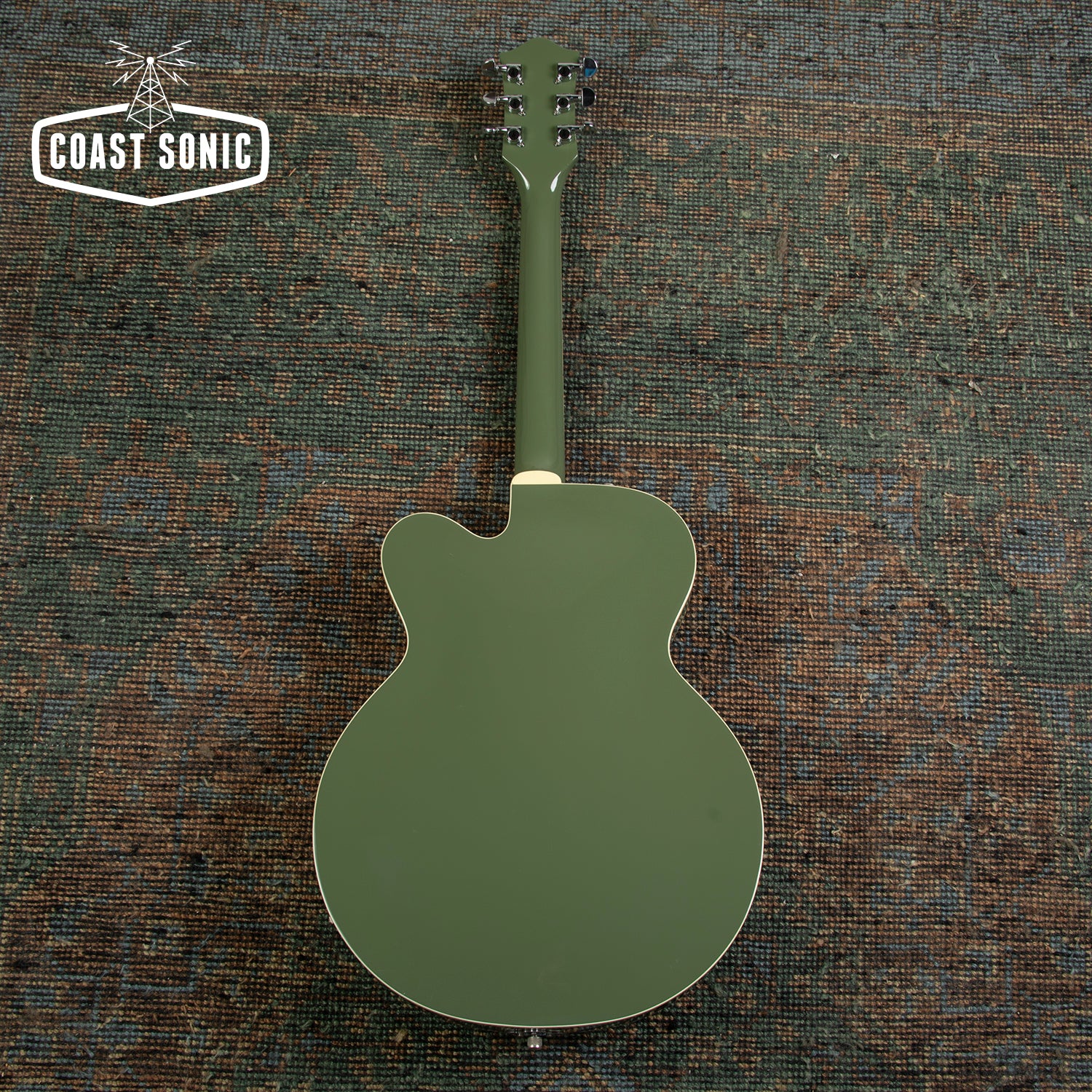 1993 Gretsch G6118 Double Anniversary Smoke Green FilterTron Pickups &