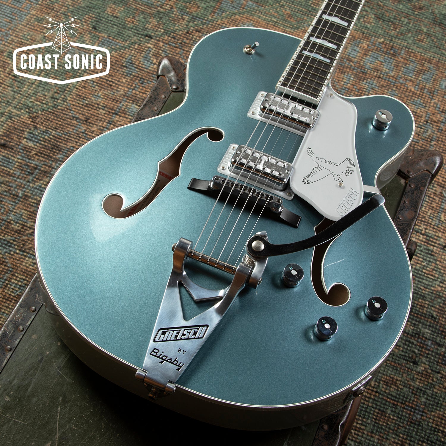 2023 Gretsch G6136T-140 Limited Edition 140th Anniversary Platinum