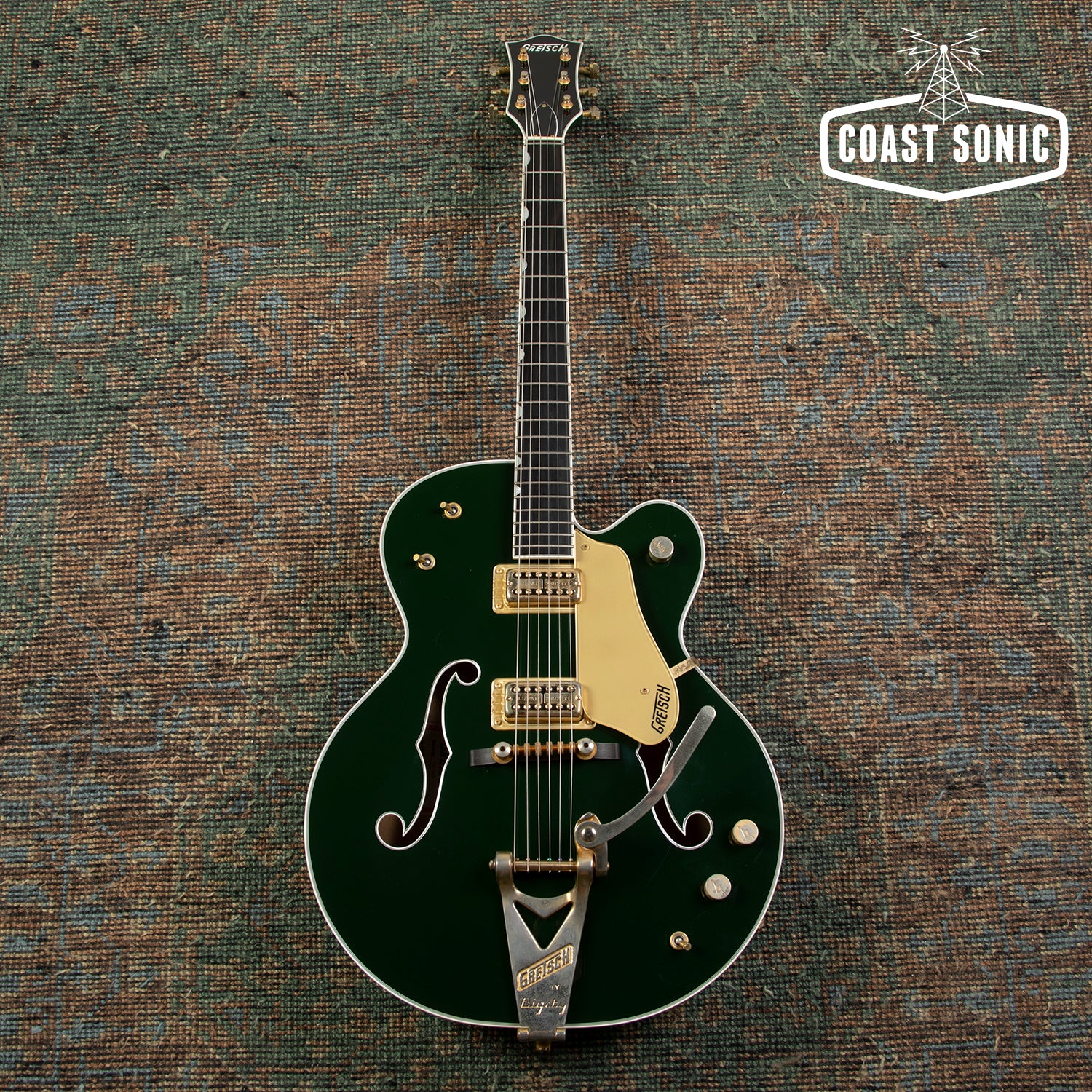ゴッセン シックスティカラー 2014 Gretsch G6196T Country Club Cadillac Green made in Japan w/case